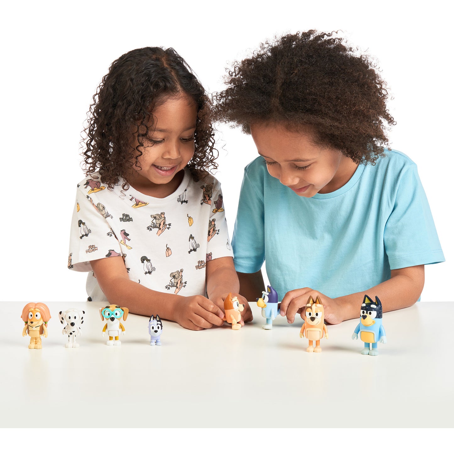 Bluey - 8-Figuren Mega-Pack, Spielgebäude