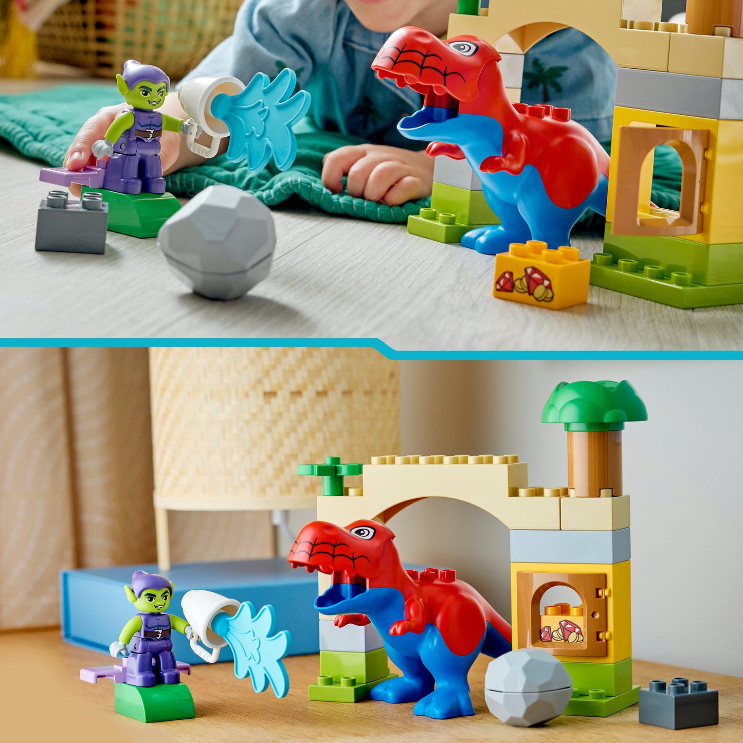 10463 DUPLO Disney Spidey-Rex vs. Green Goblin, Konstruktionsspielzeug