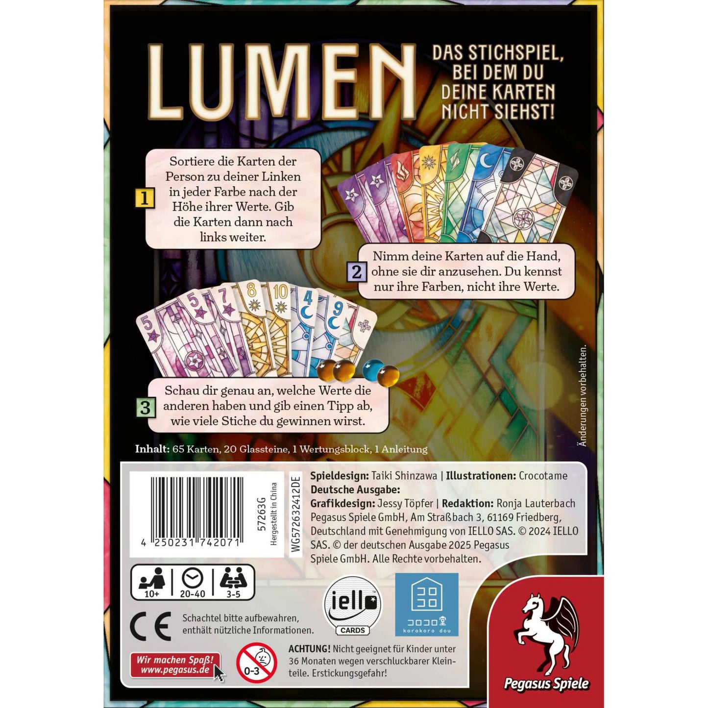 Lumen, Kartenspiel