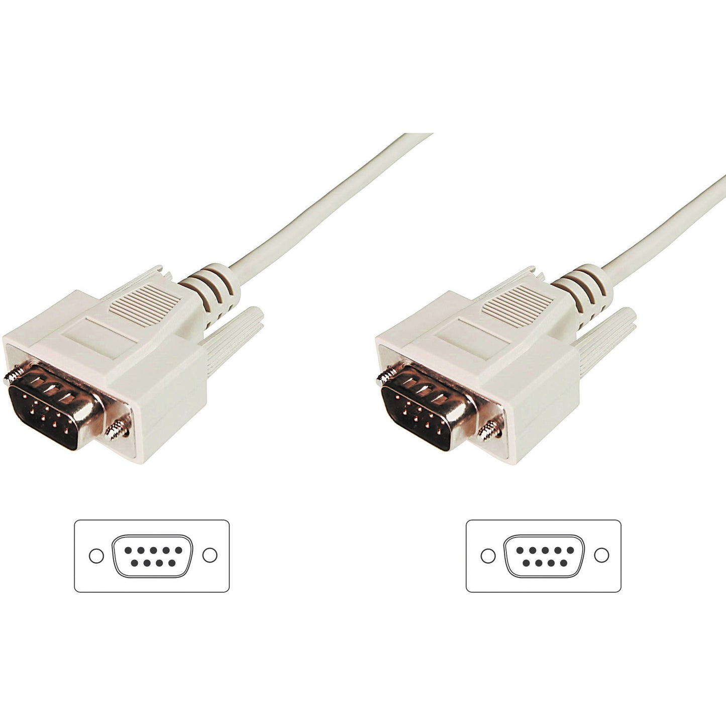 Serielles Datatransfer Anschlusskabel, D-Sub9 (Stecker) > D-Sub9 (Stecker)
