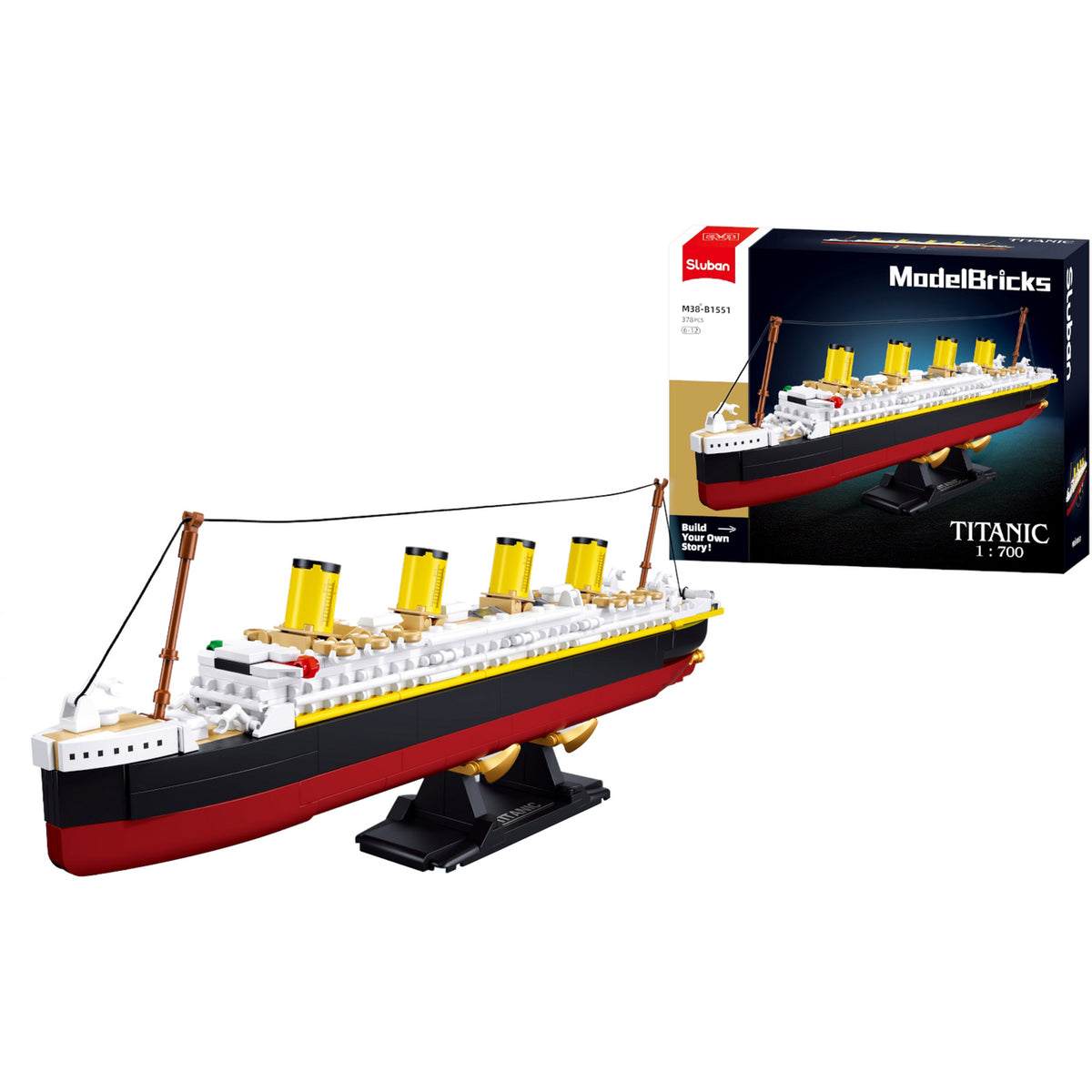 ModelBricks Titanic, Konstruktionsspielzeug