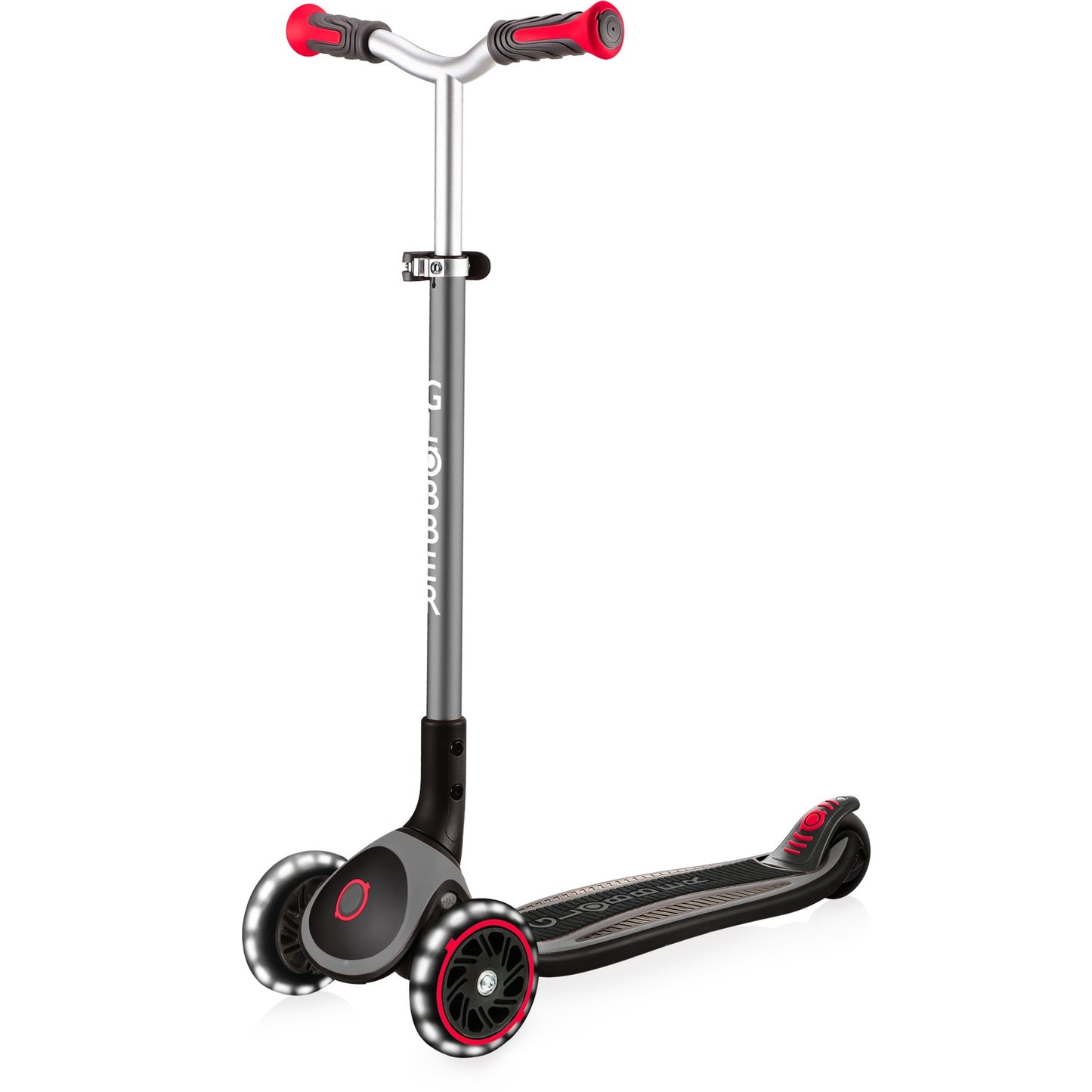 GLOBBER Master Lights (schwarz/rot)
