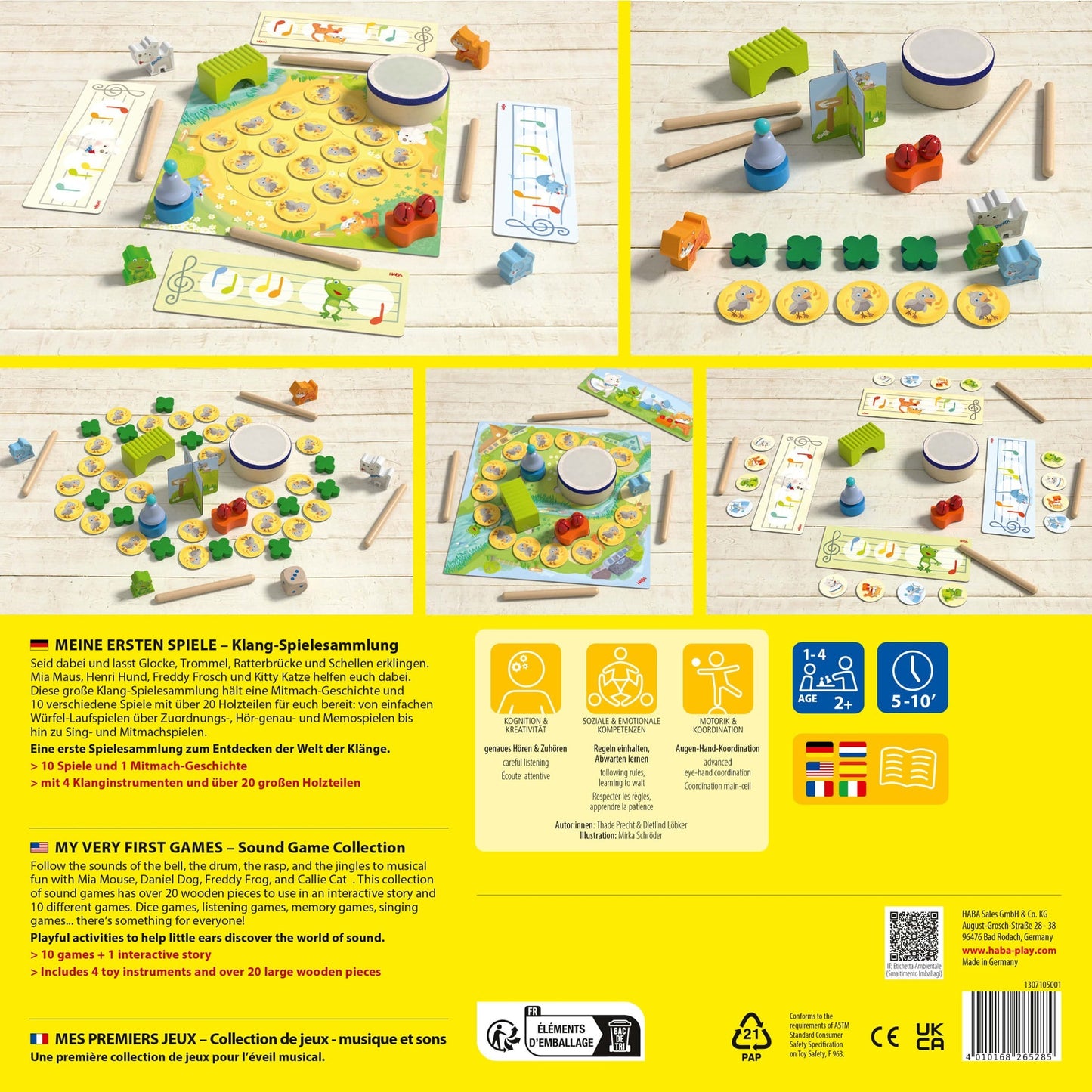 Meine ersten Spiele - Klang-Spielesammlung, Brettspiel