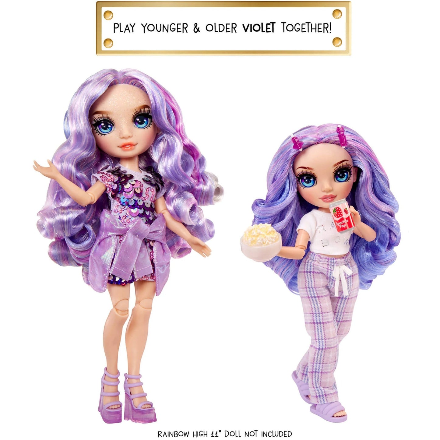 MGA Entertainment Rainbow High Junior High PJ Party - Violet (Purple)