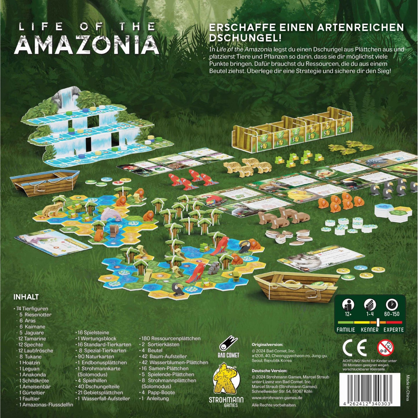 Life of the Amazonia, Brettspiel