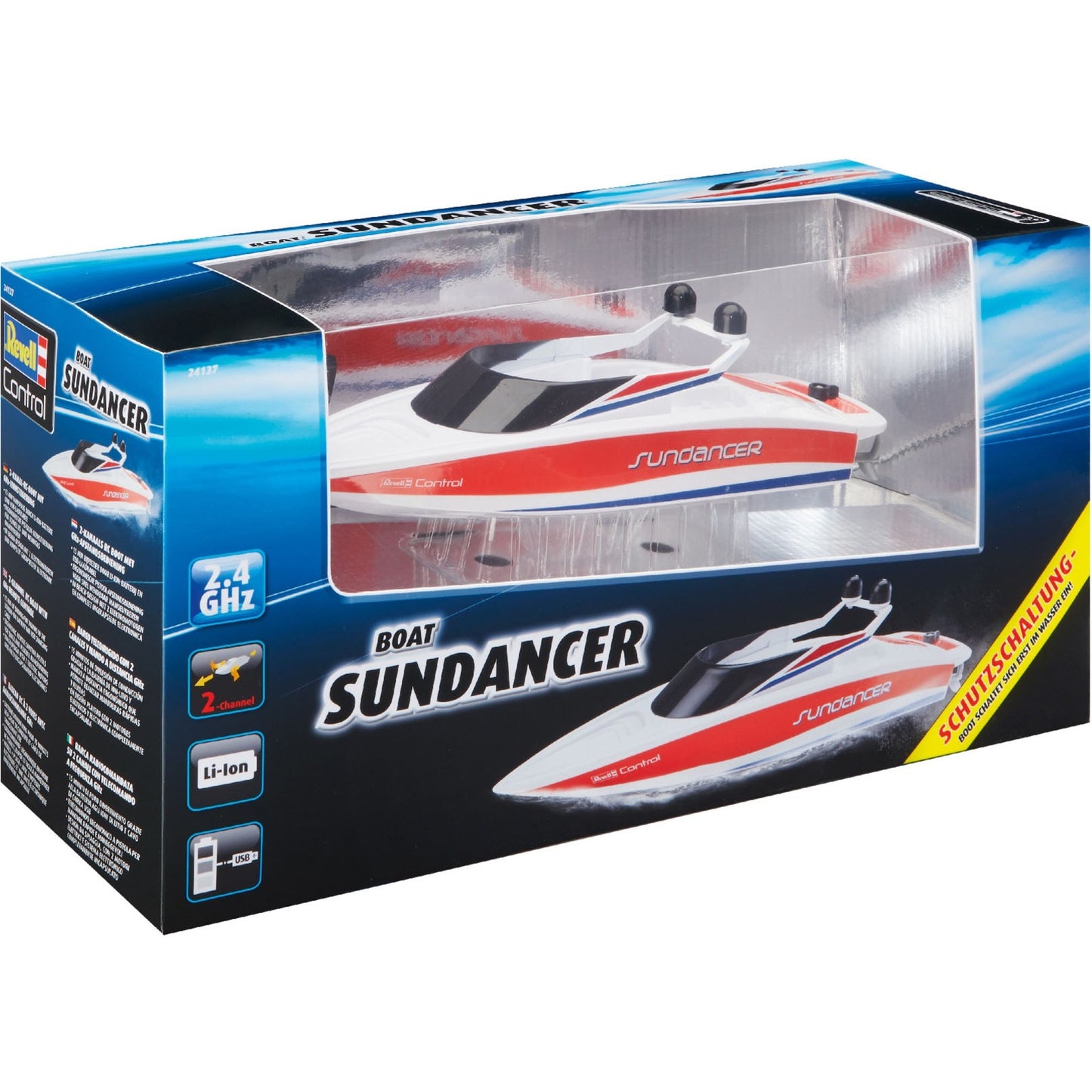 Revell Boat SUNDANCER (weiss/rot)