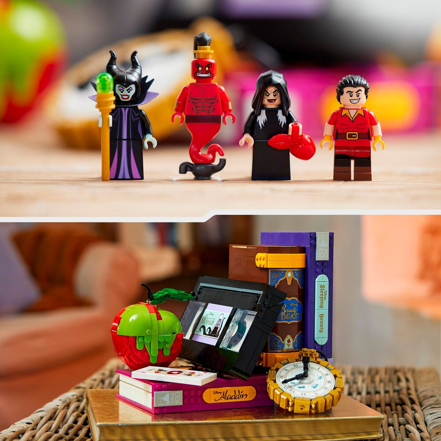 LEGO 43227 Disney 100 Zeichen der Bösewichte, Konstruktionsspielzeug