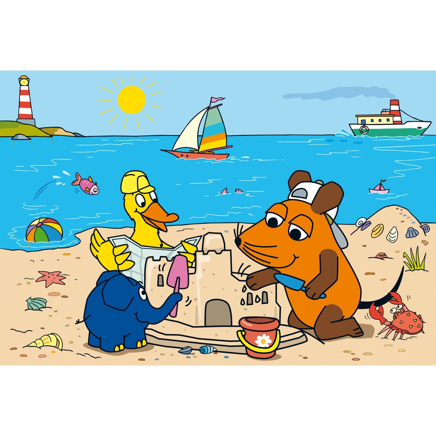 Schmidt Spiele Die Maus: Gute Freunde (3x 24 Teile)