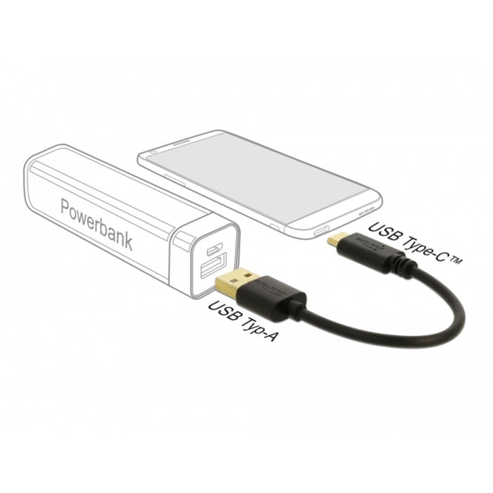 USB Ladekabel, USB-A Stecker > USB-C Stecker