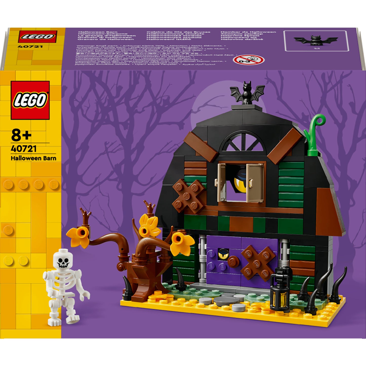 40721 Iconic Halloween-Scheune, Konstruktionsspielzeug