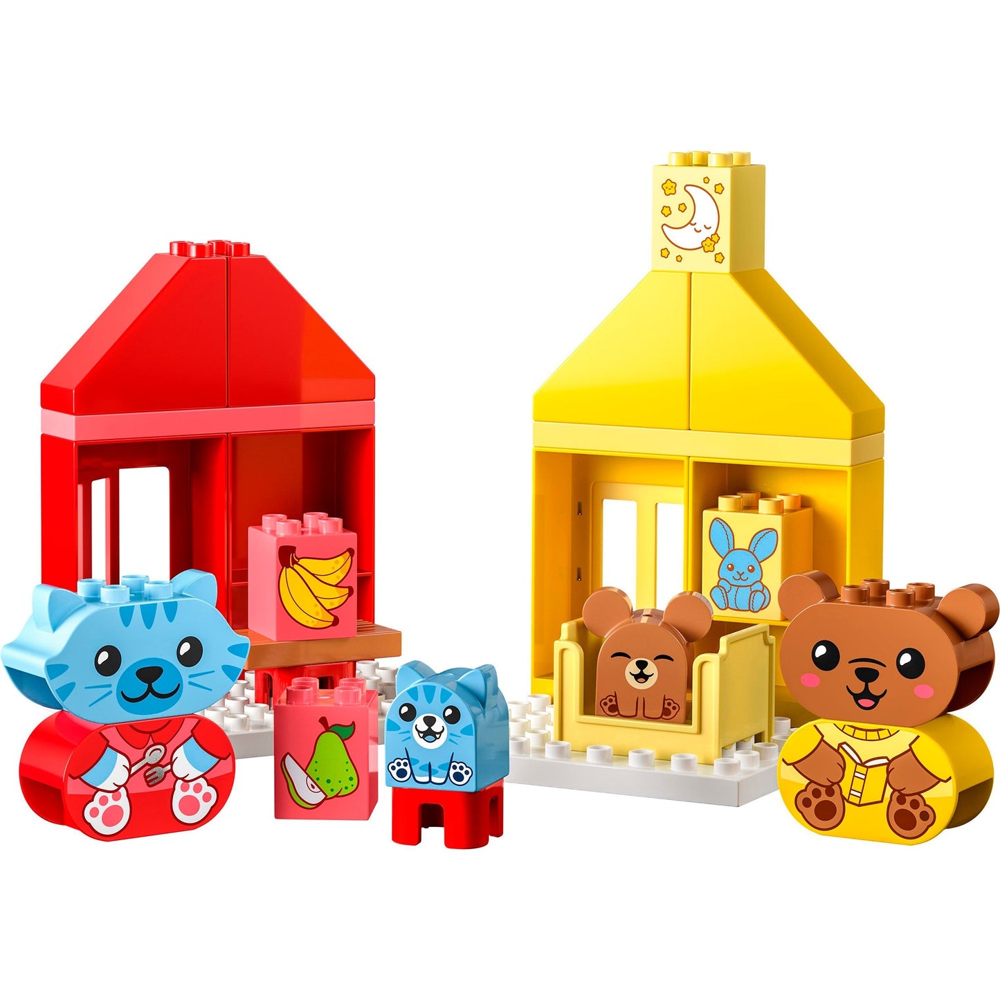 LEGO 10414 DUPLO Alltagsroutinen: Essen & Schlafenszeit, Konstruktionsspielzeug