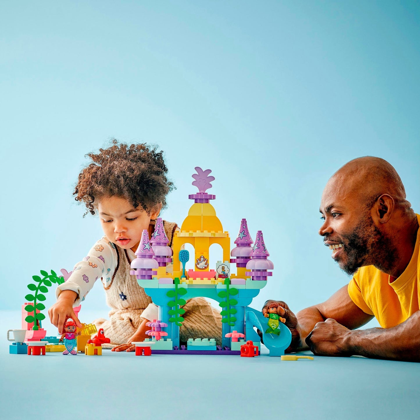LEGO 10435 DUPLO Disney Arielles magischer Unterwasserpalast, Konstruktionsspielzeug