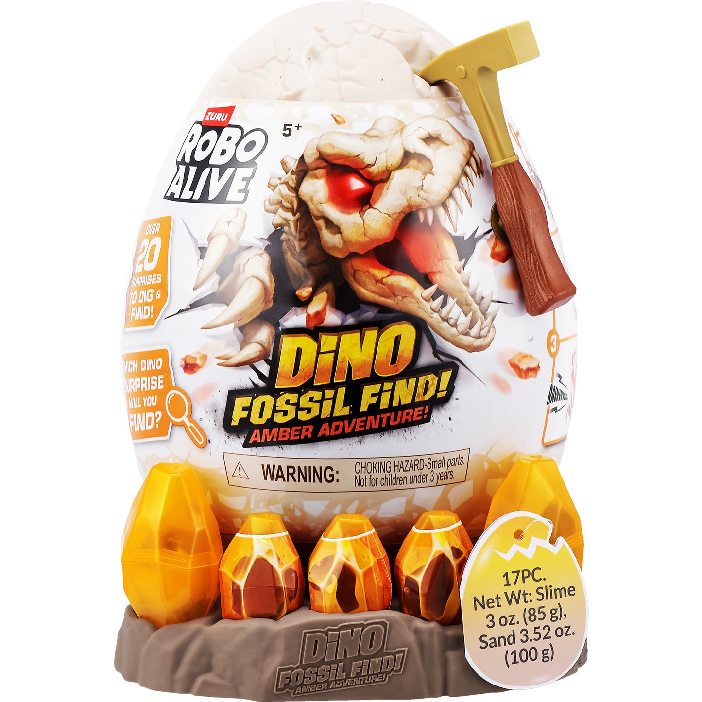 Robo Alive - Dino Fossil Find Amber Adventure, Spielfigur