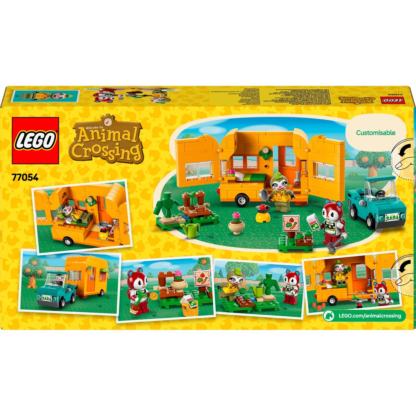LEGO 77054 Animal Crossing Gerds Wohnwagen & Gärtnerei