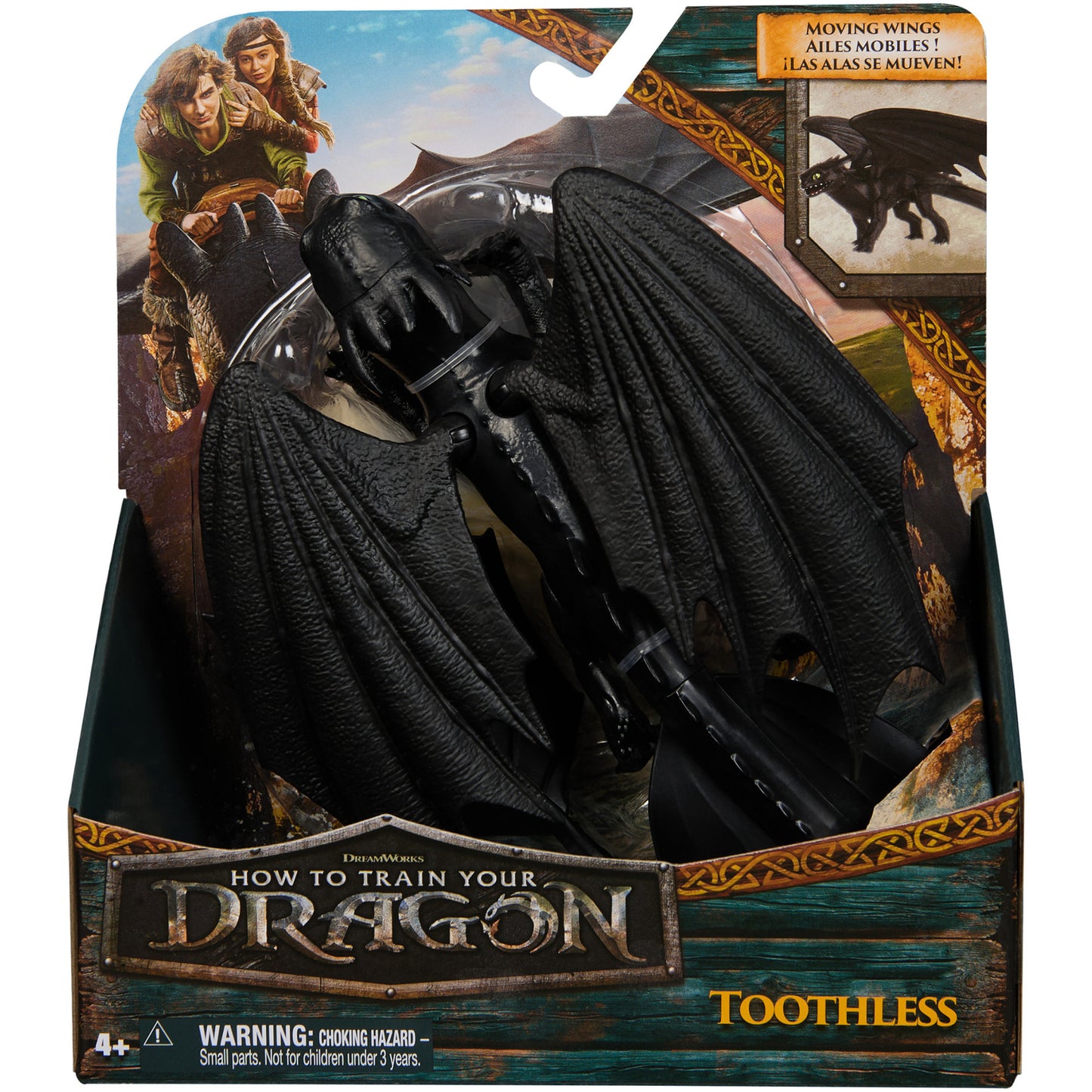 Drachenzähmen leicht gemacht - Basis-Drachenfigur Ohnezahn, Spielfigur