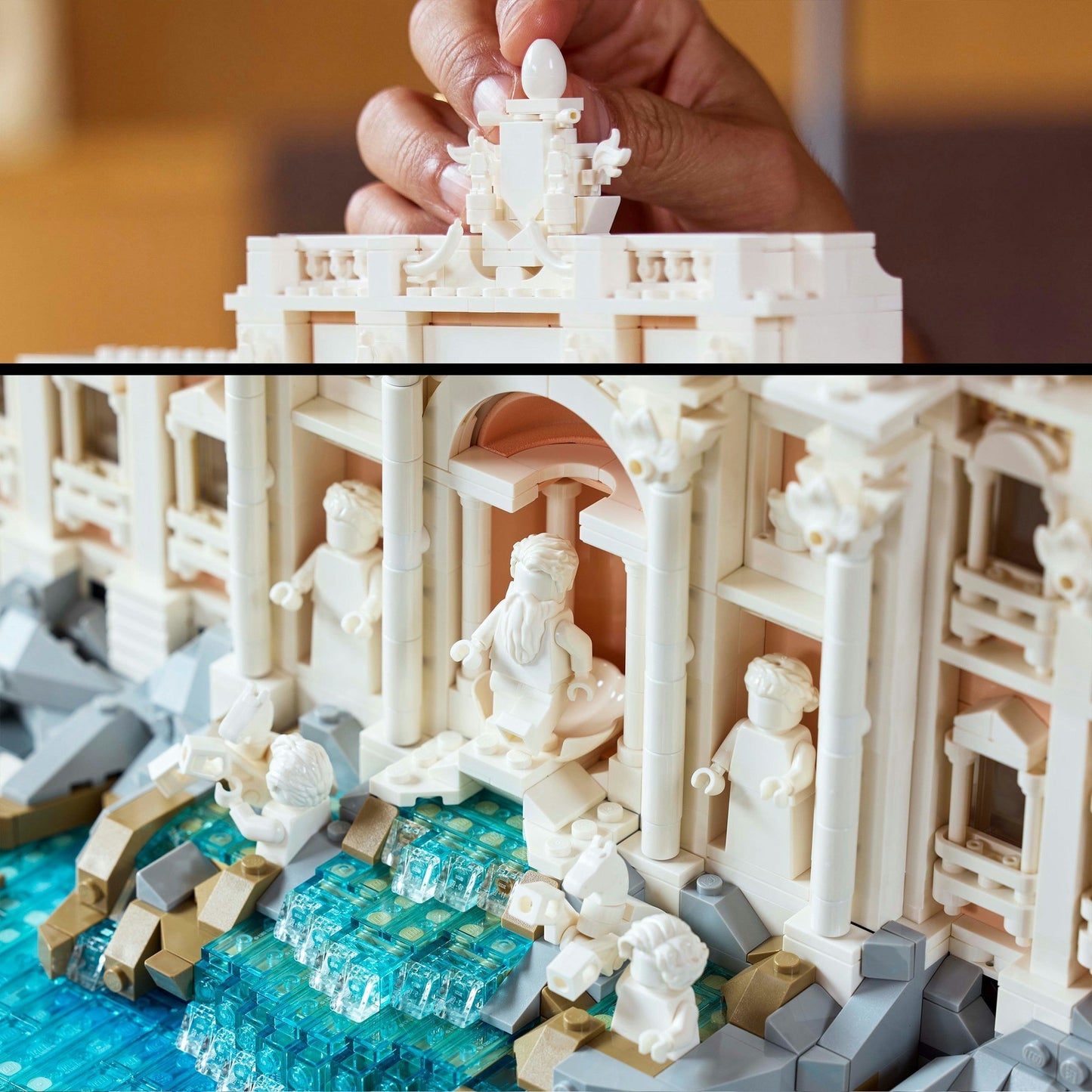 21062 Architecture Trevi-Brunnen, Konstruktionsspielzeug
