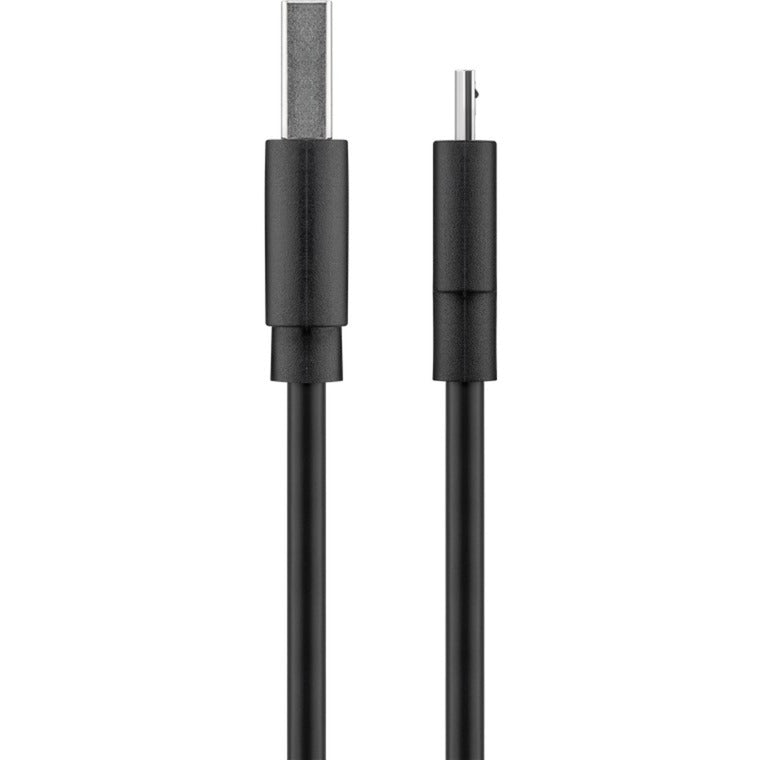 Goobay USB 2.0 Kabel, USB-A Stecker > Micro-USB Stecker (schwarz, 1 Meter)