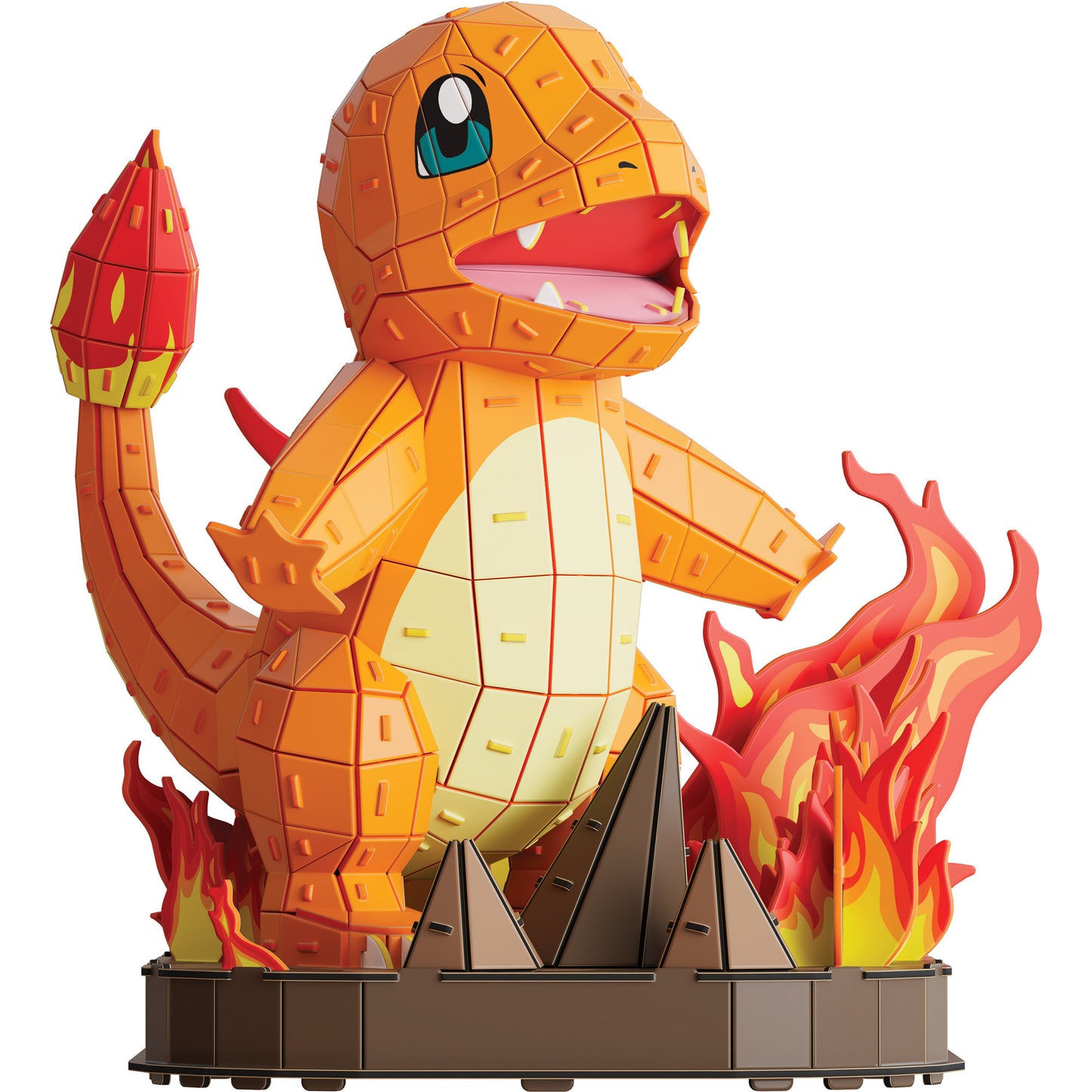 4D Build - Pokémon Glumanda, Modellbau