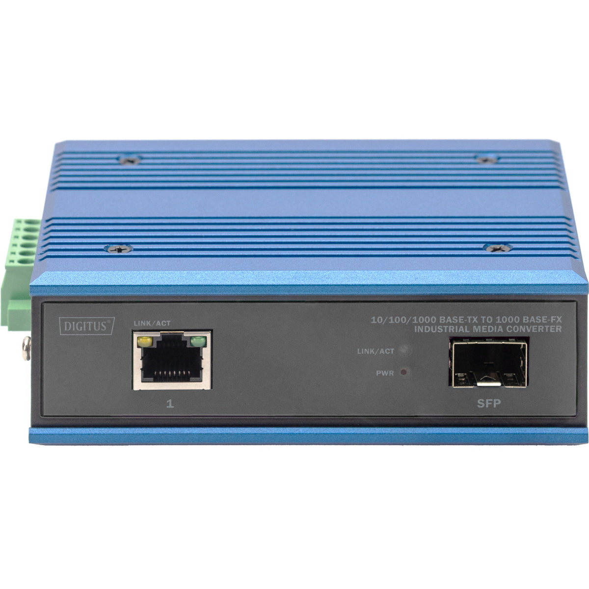 10/100/1000 Base-TX auf 1000 Base-FX Industrie-Medienkonverter
