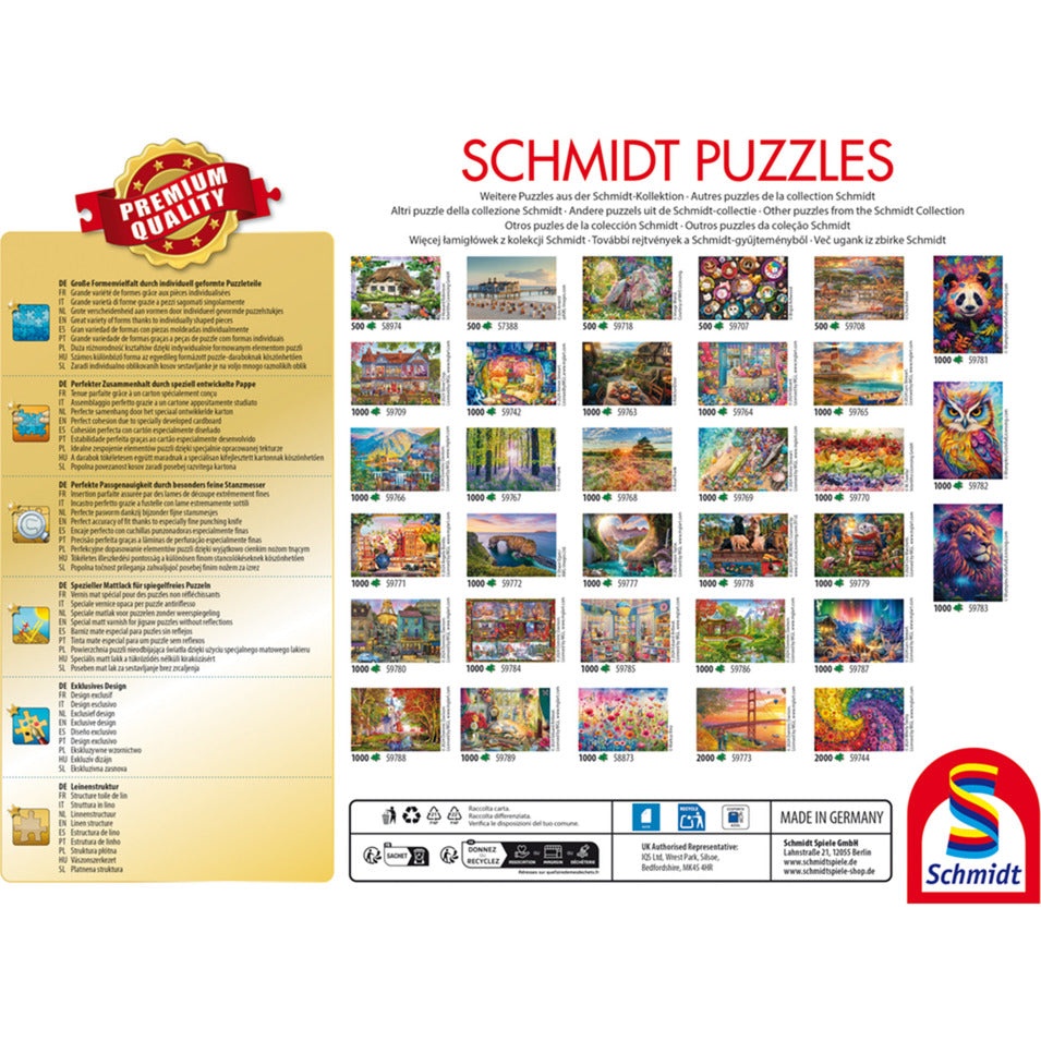 Blumen in Pastell, Puzzle