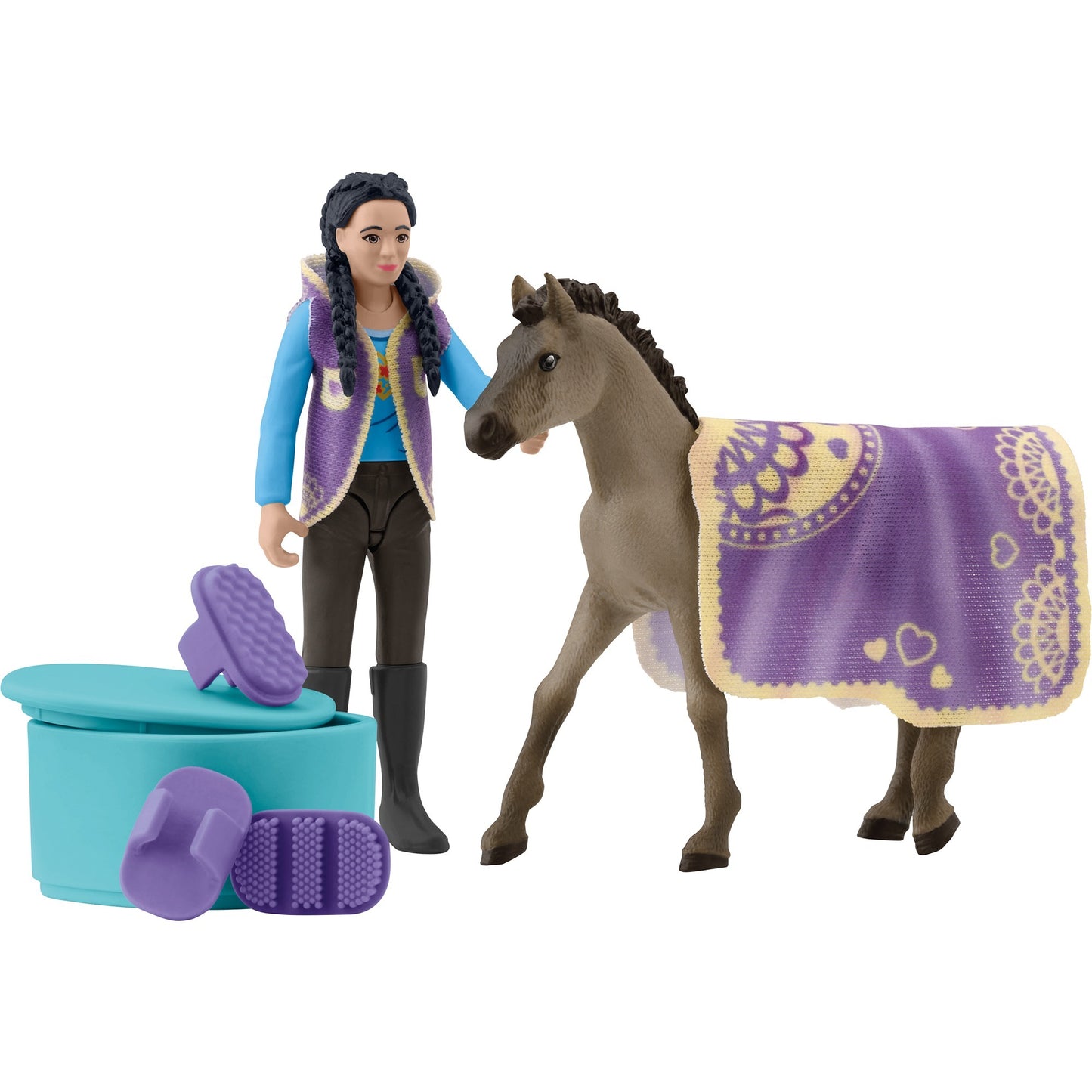 Horse Club Beauty Set mit Kim, Spielgebäude
