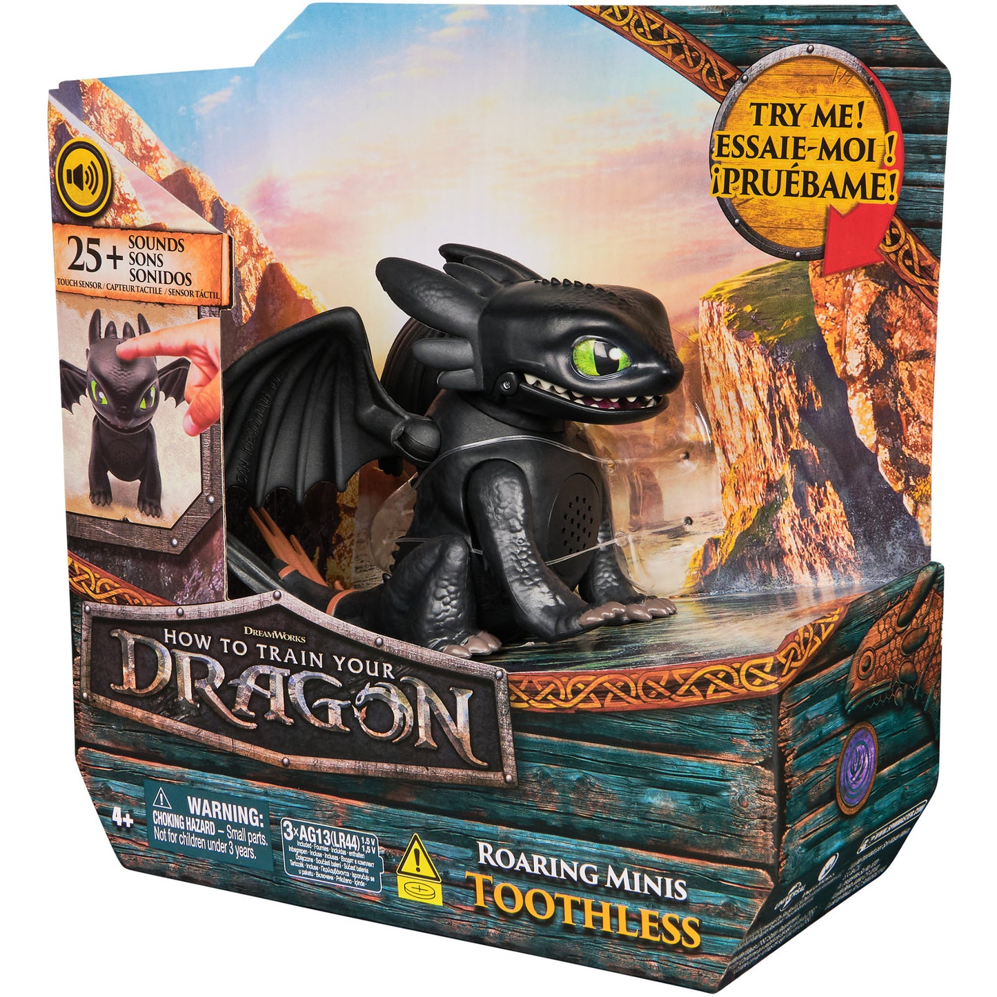 Drachenzähmen leicht gemacht - Interaktiver Mini-Drache Ohnezahn, Spielfigur