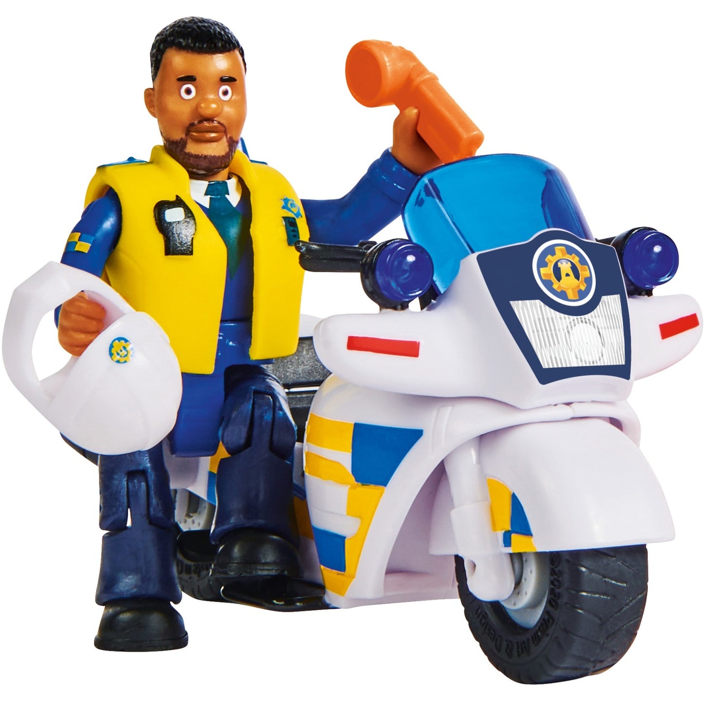 Simba Feuerwehrmann Sam Polizei-Motorrad, Spielfahrzeug