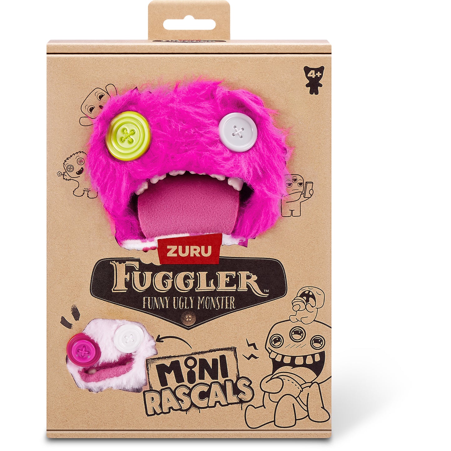 Fuggler - Mini Rascals Serie 1, Kuscheltier