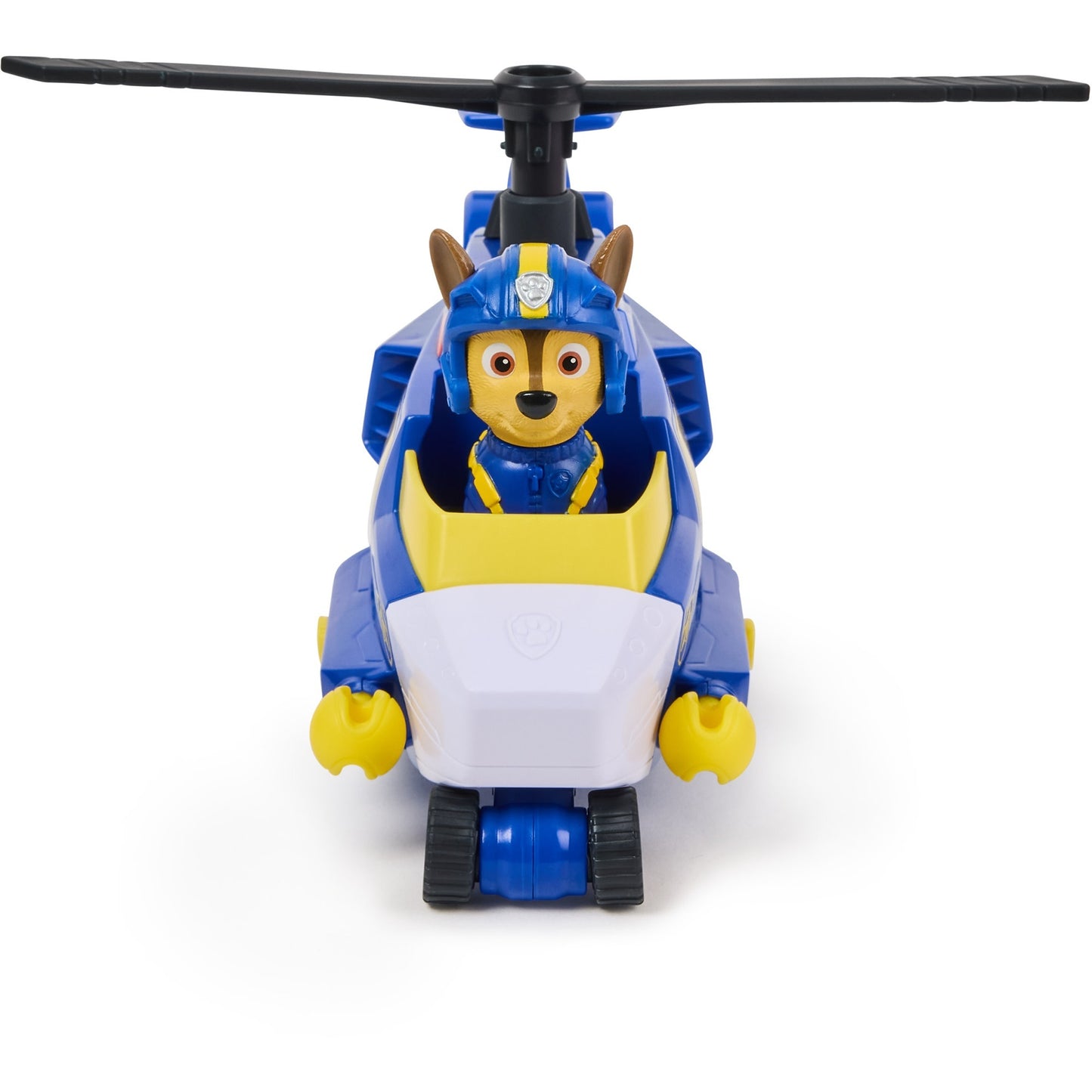 Paw Patrol Air Rescue - Chases Polizei-Rettungshubschrauber mit Geschoss-Abwurf und Chase Spielfigur , Spielfahrzeug