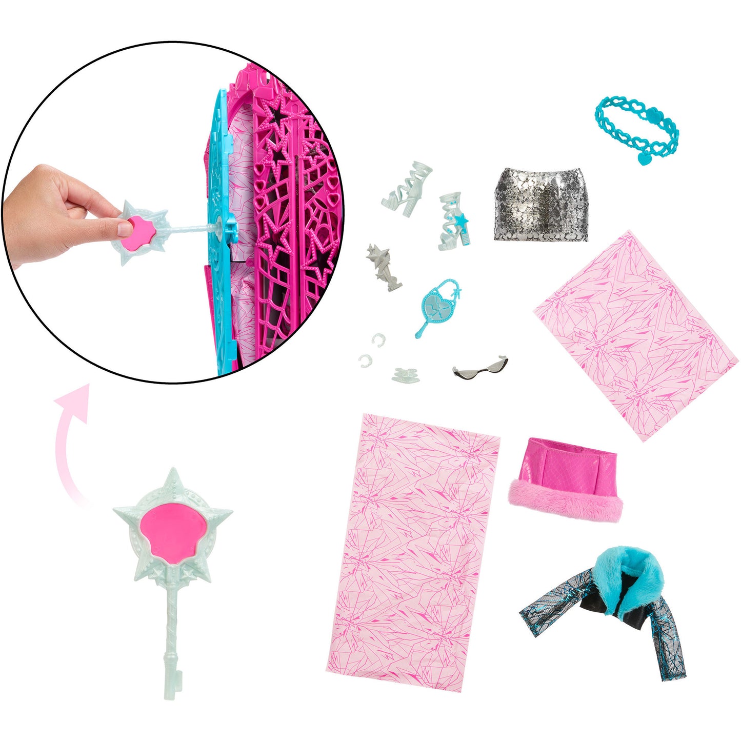 Monster High Verborgene Schätze Catty, Puppe