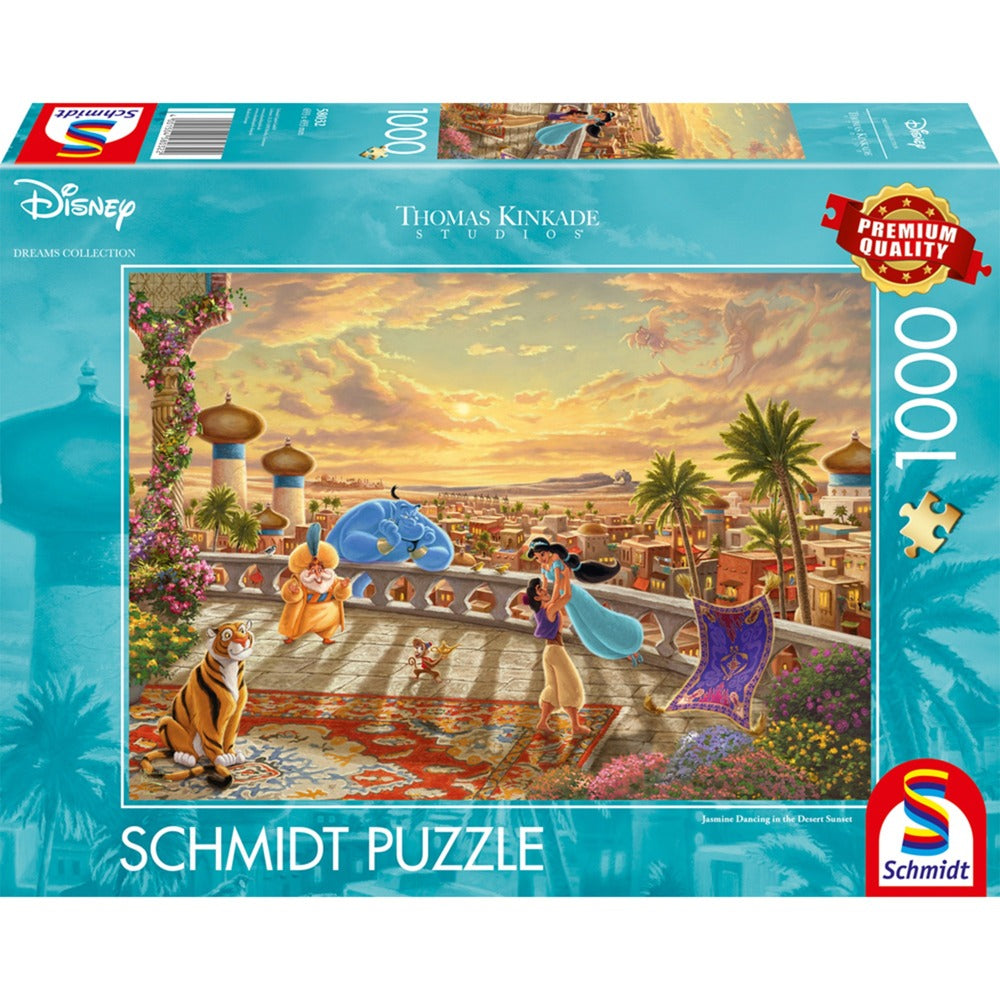 Thomas Kinkade Studios: Disney Dreams Collection - Jasmine Dancing in the Desert Sunlight, Puzzle
