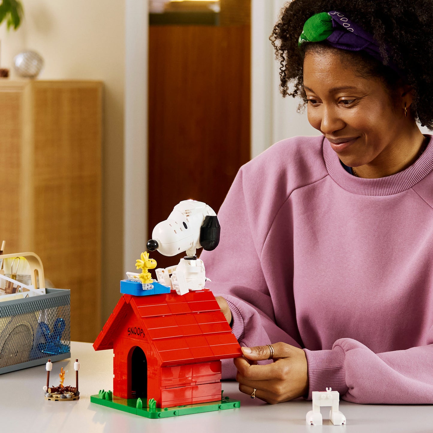 21368 Ideas Peanuts: Snoopys Hundehütte, Konstruktionsspielzeug