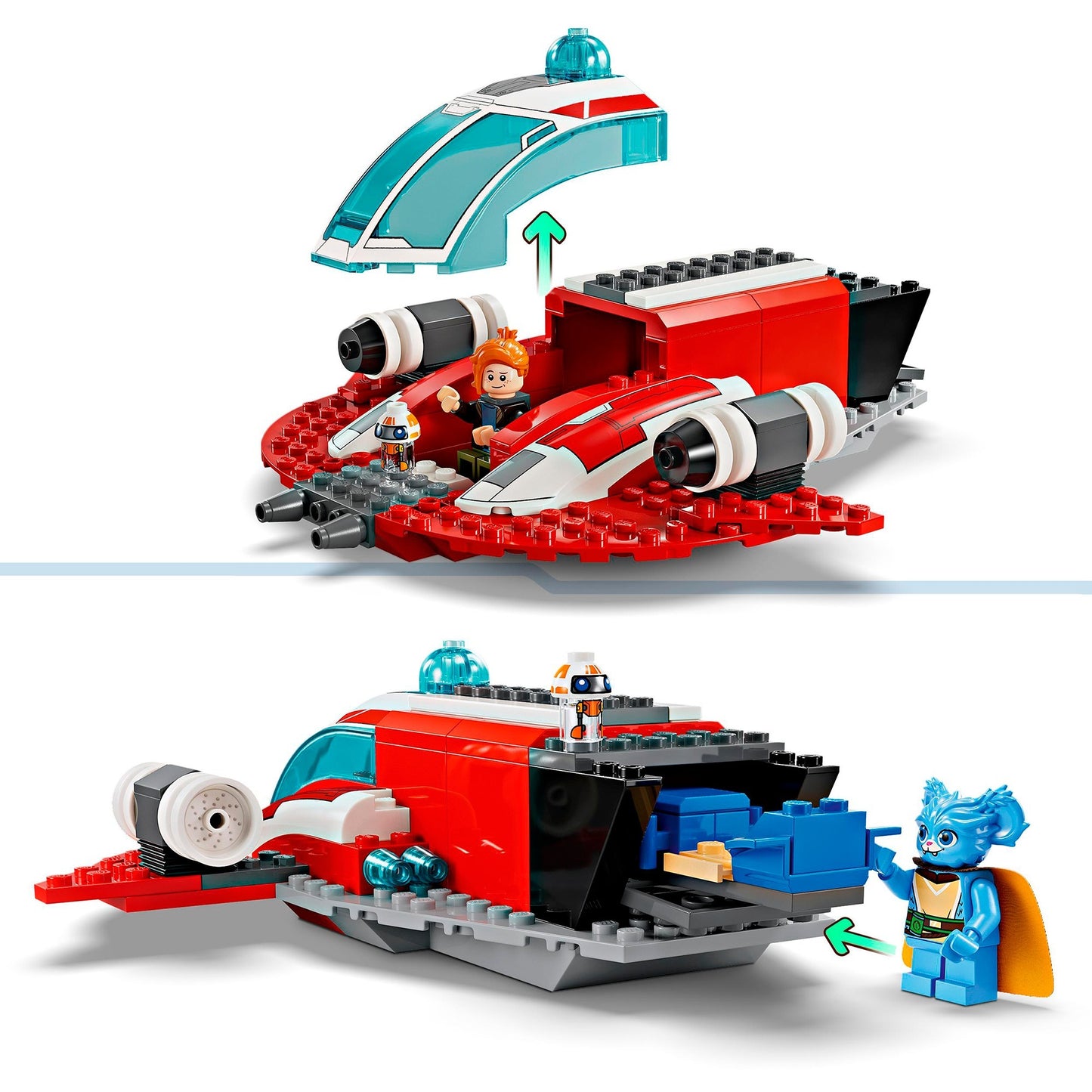 LEGO 75384 Star Wars Der Crimson Firehawk, Konstruktionsspielzeug
