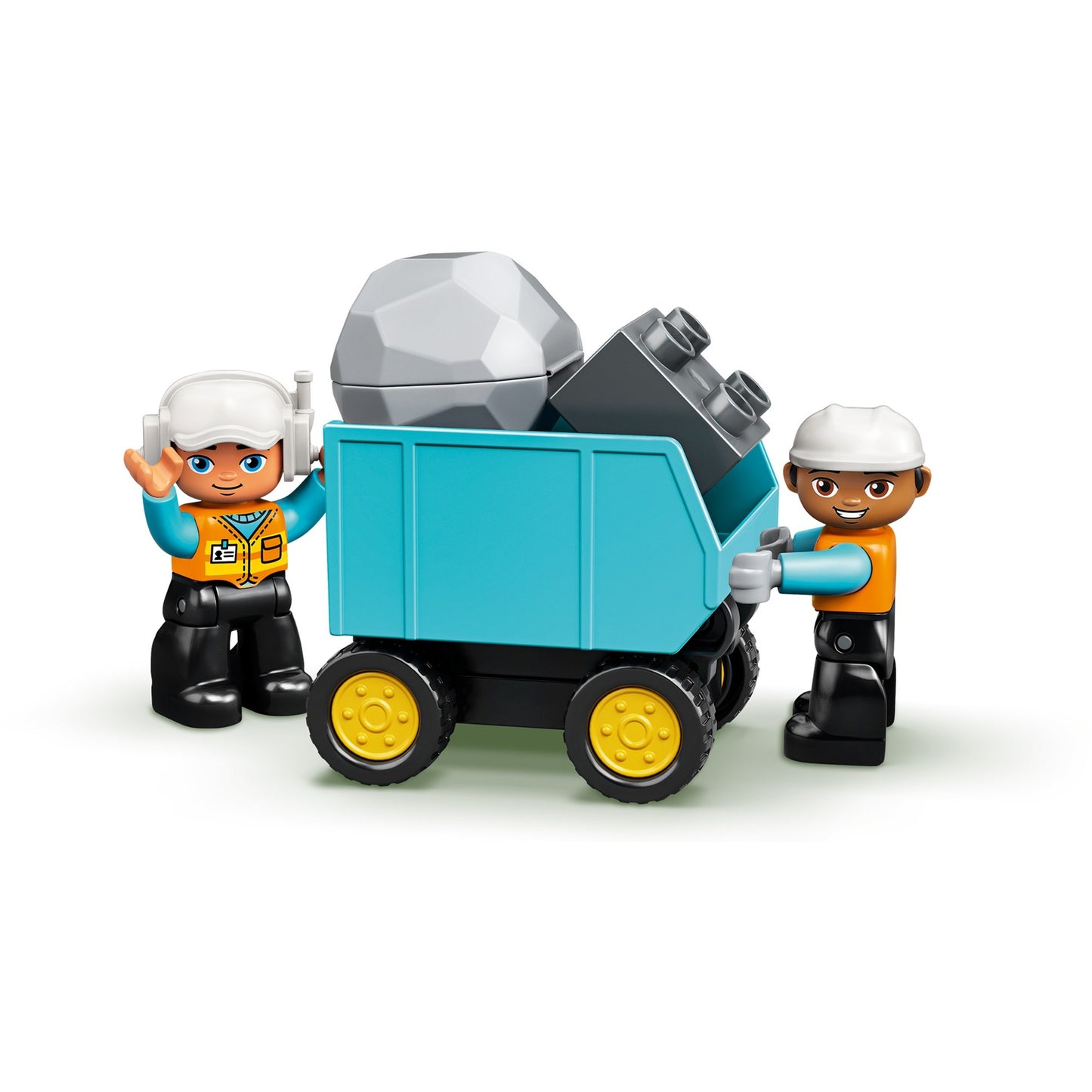 LEGO 10931 DUPLO Bagger und Laster, Konstruktionsspielzeug