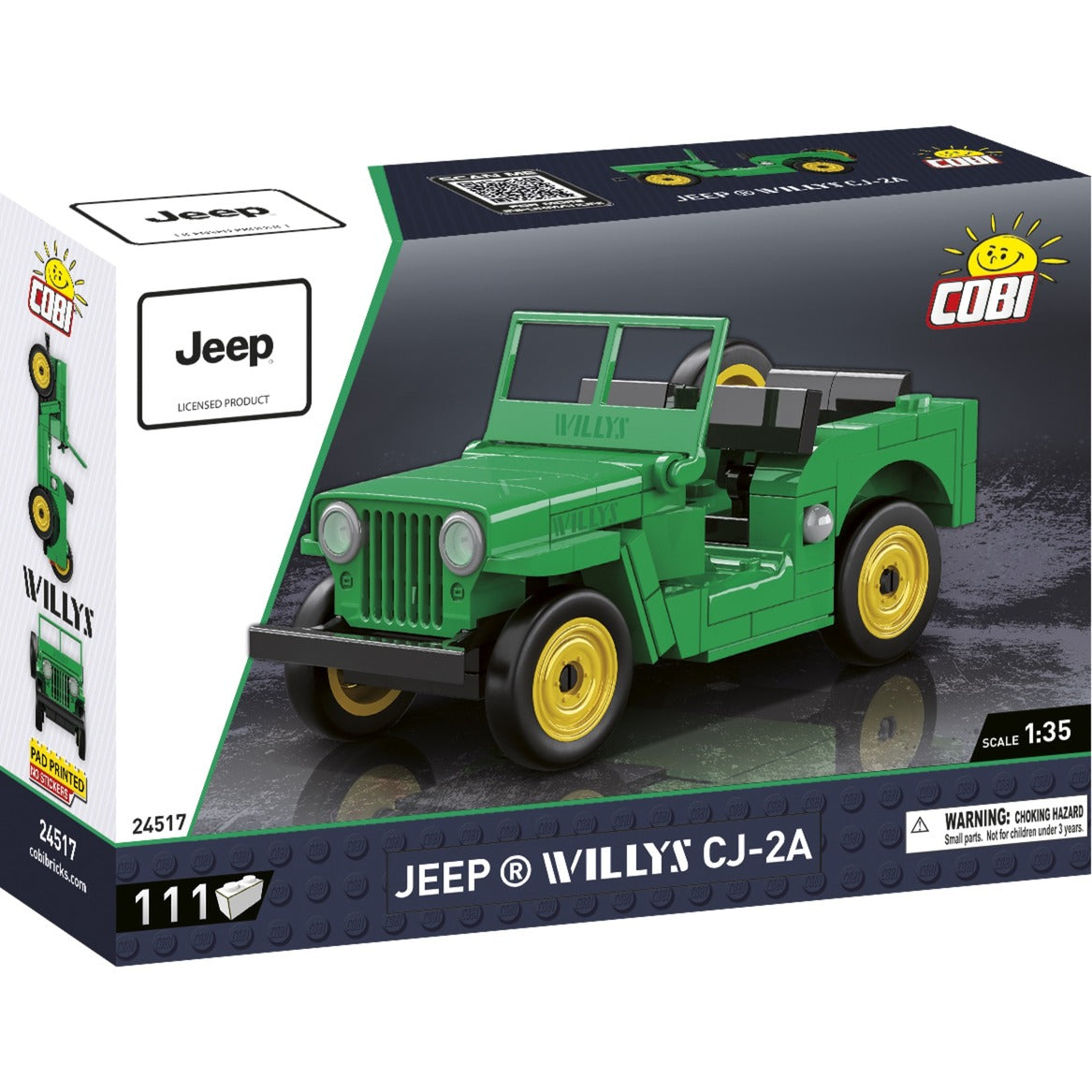 Jeep Willys CJ-2A, Konstruktionsspielzeug