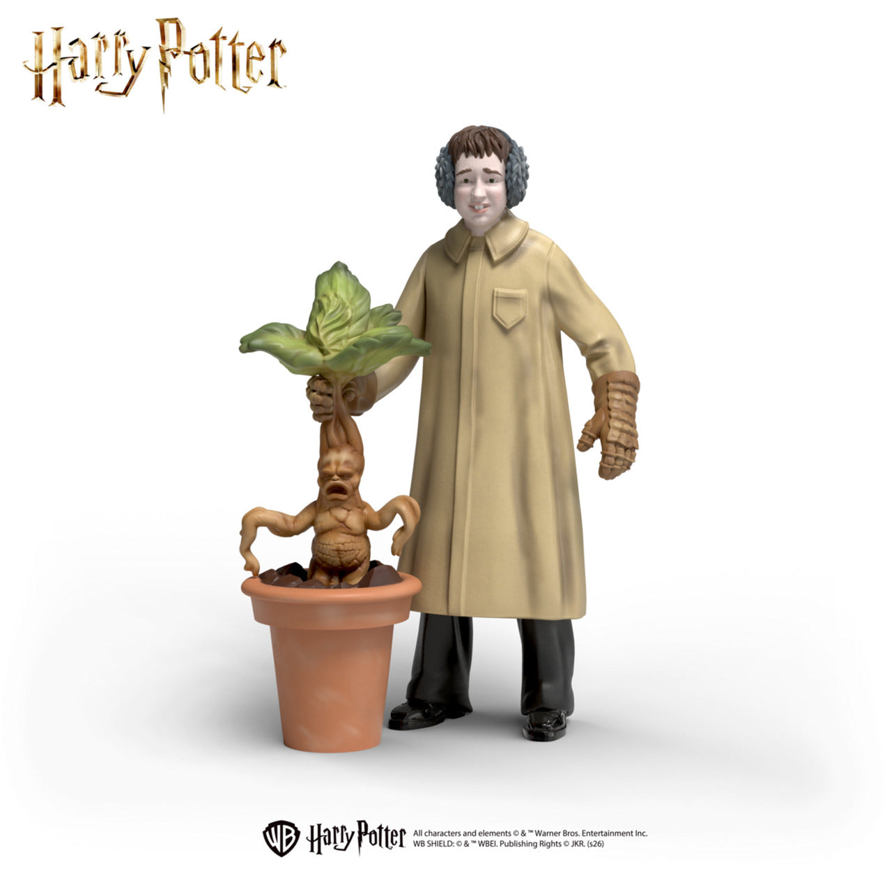 Wizarding World Harry Potter Neville mit Alraune, Spielfigur