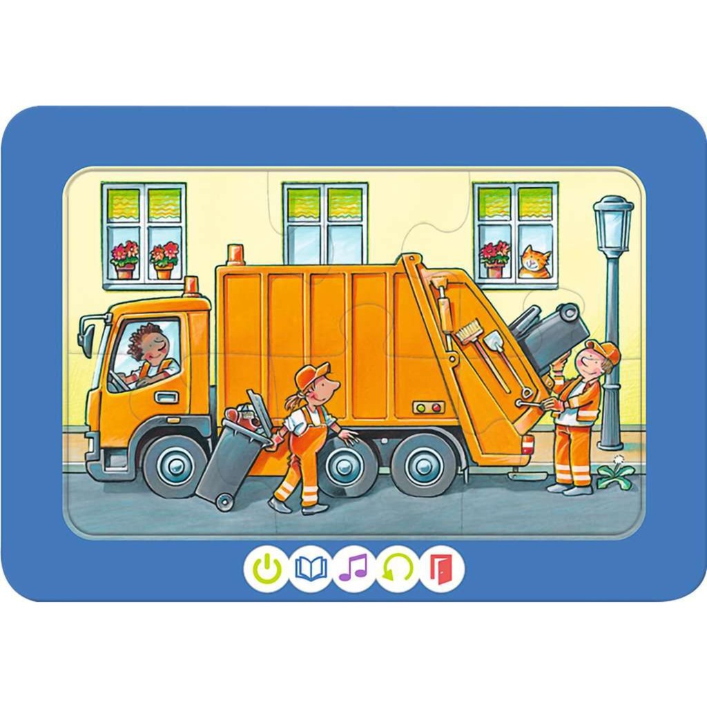 tiptoi 3 erste Puzzles: Fahrzeuge