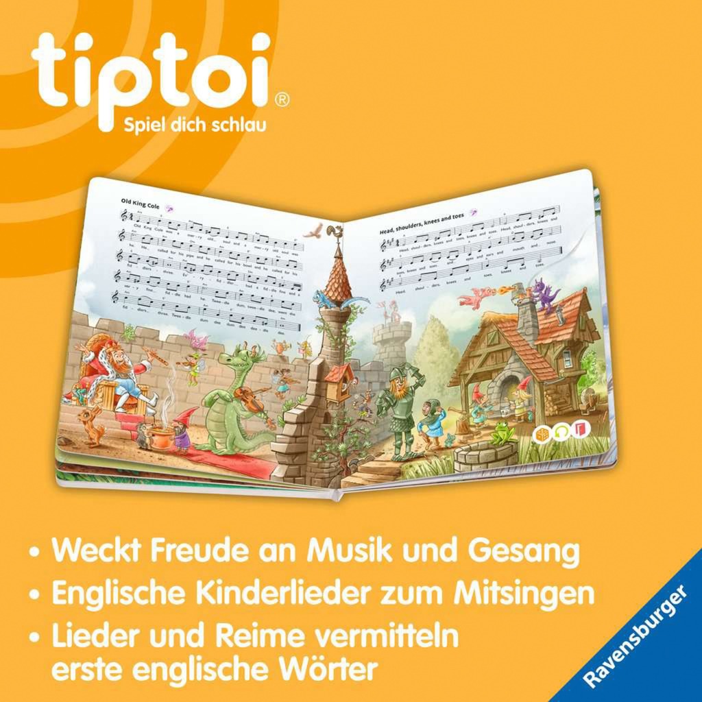 Ravensburger tiptoi Meine schönsten englischen Kinderlieder