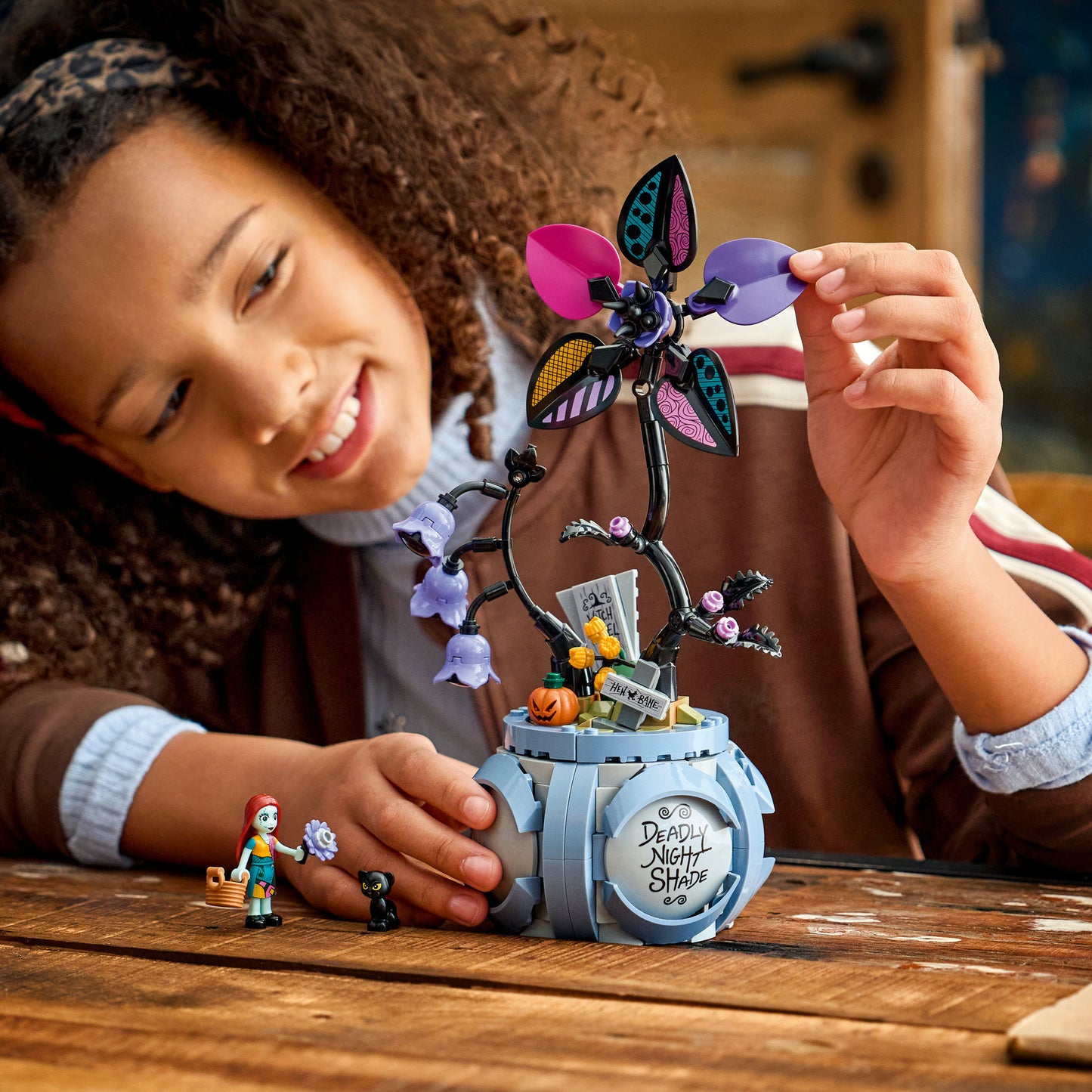 43288 Disney Sallys Blumentopf, Konstruktionsspielzeug