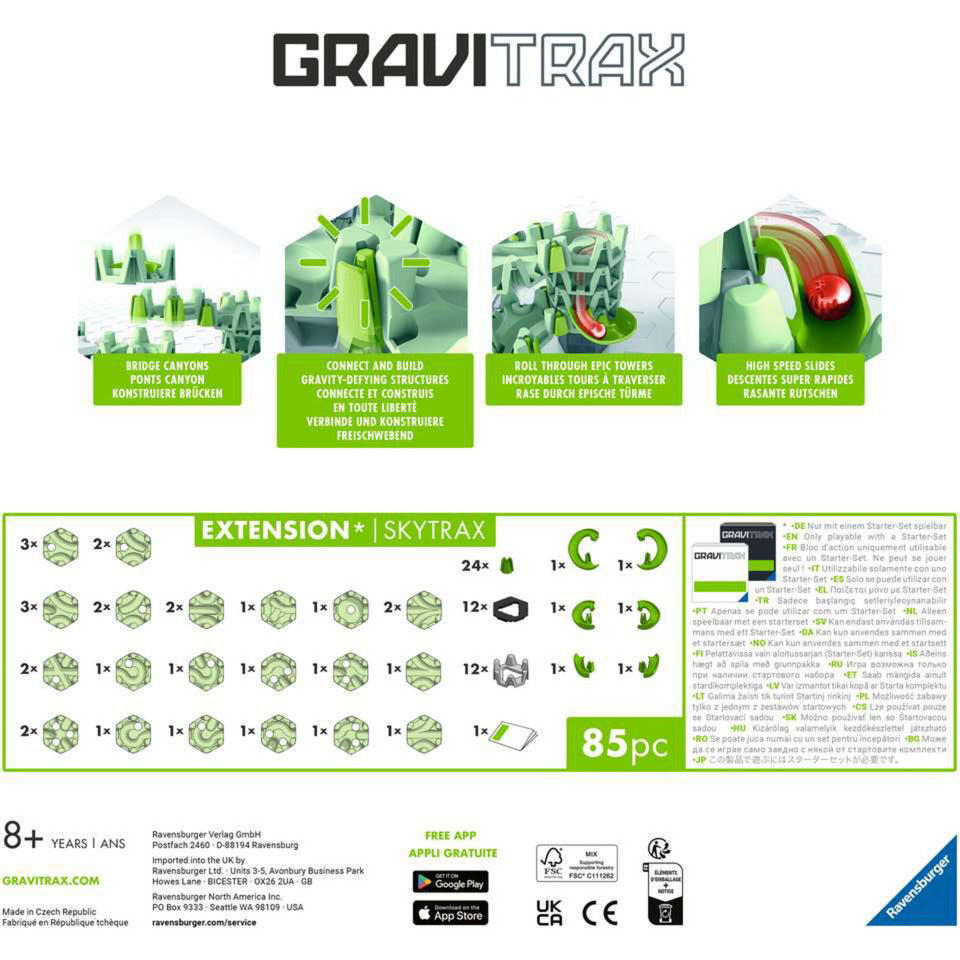 GraviTrax - Erweiterung Skytrax, Bahn