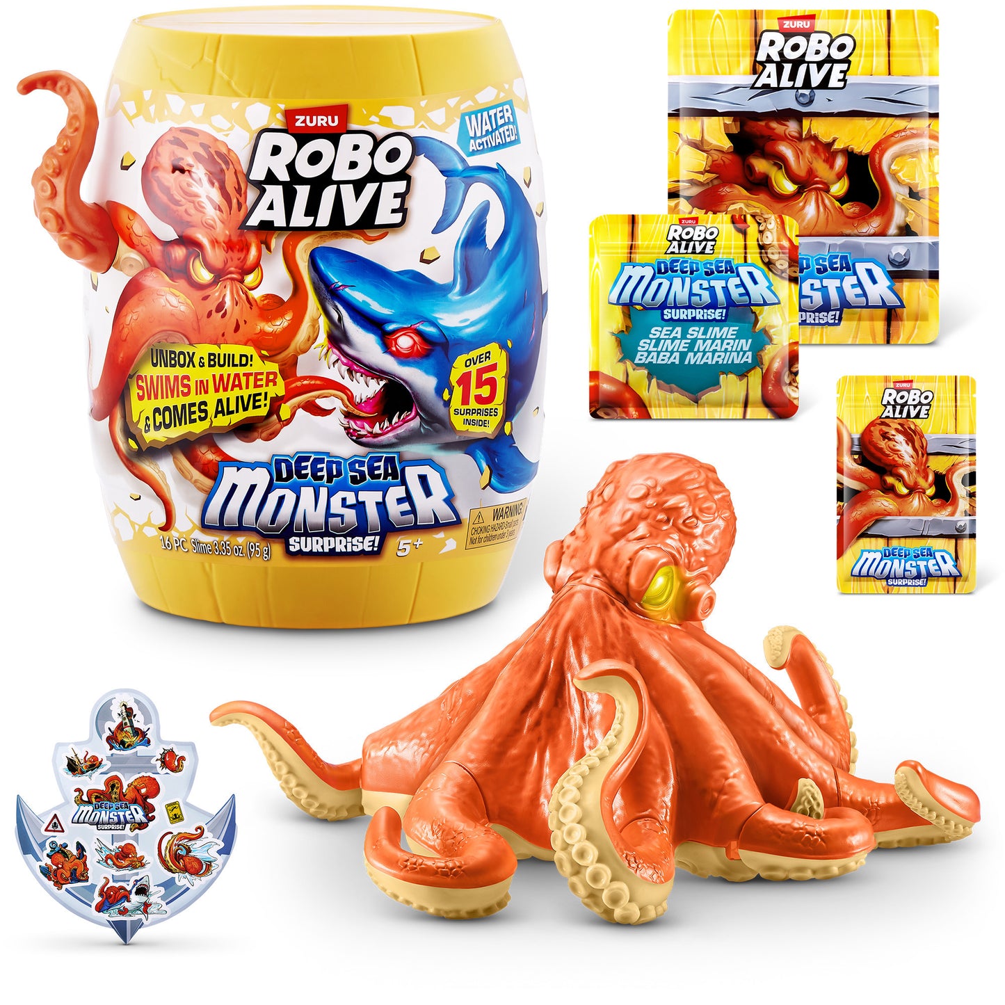 Robo Alive - Deep Sea Monster Surprise, Spielfigur