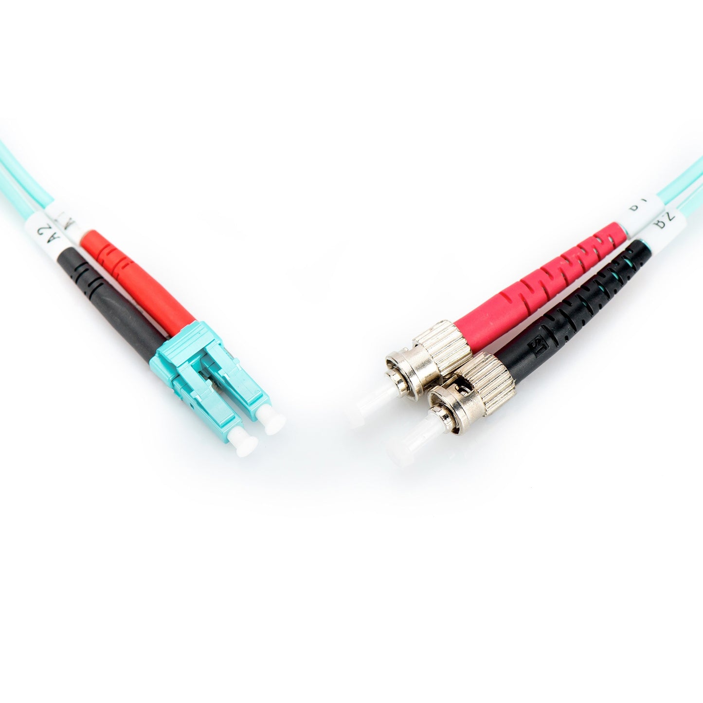 LWL Patchkabel, Duplex, LC > ST Stecker, Multimode OM3
