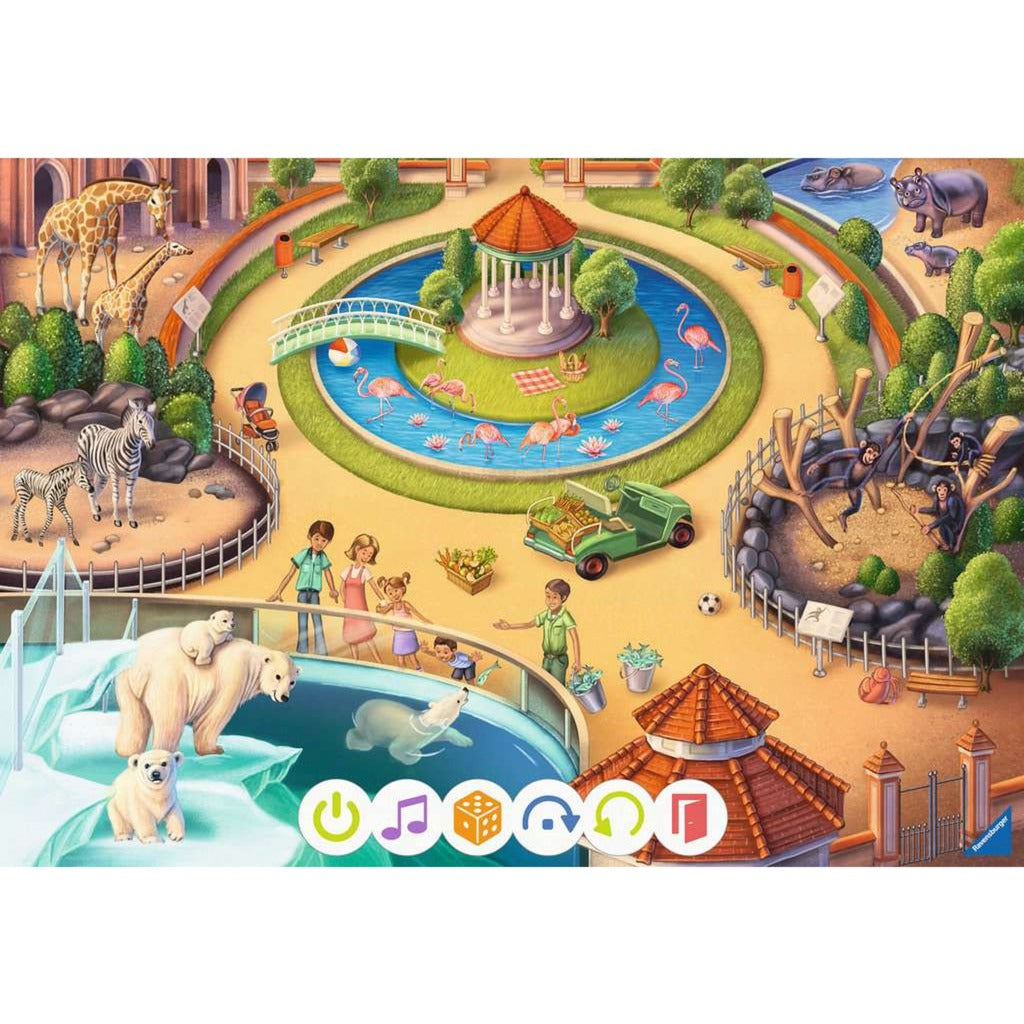 Ravensburger tiptoi Puzzle für kleine Entdecker: Zoo