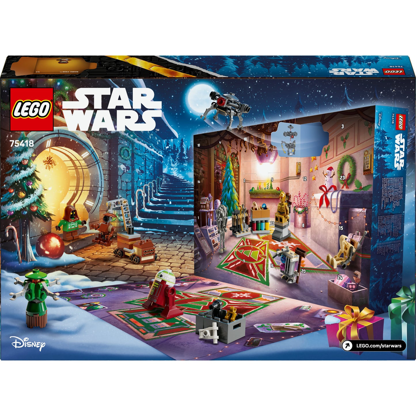 75418 Star Wars Adventskalender 2025, Konstruktionsspielzeug