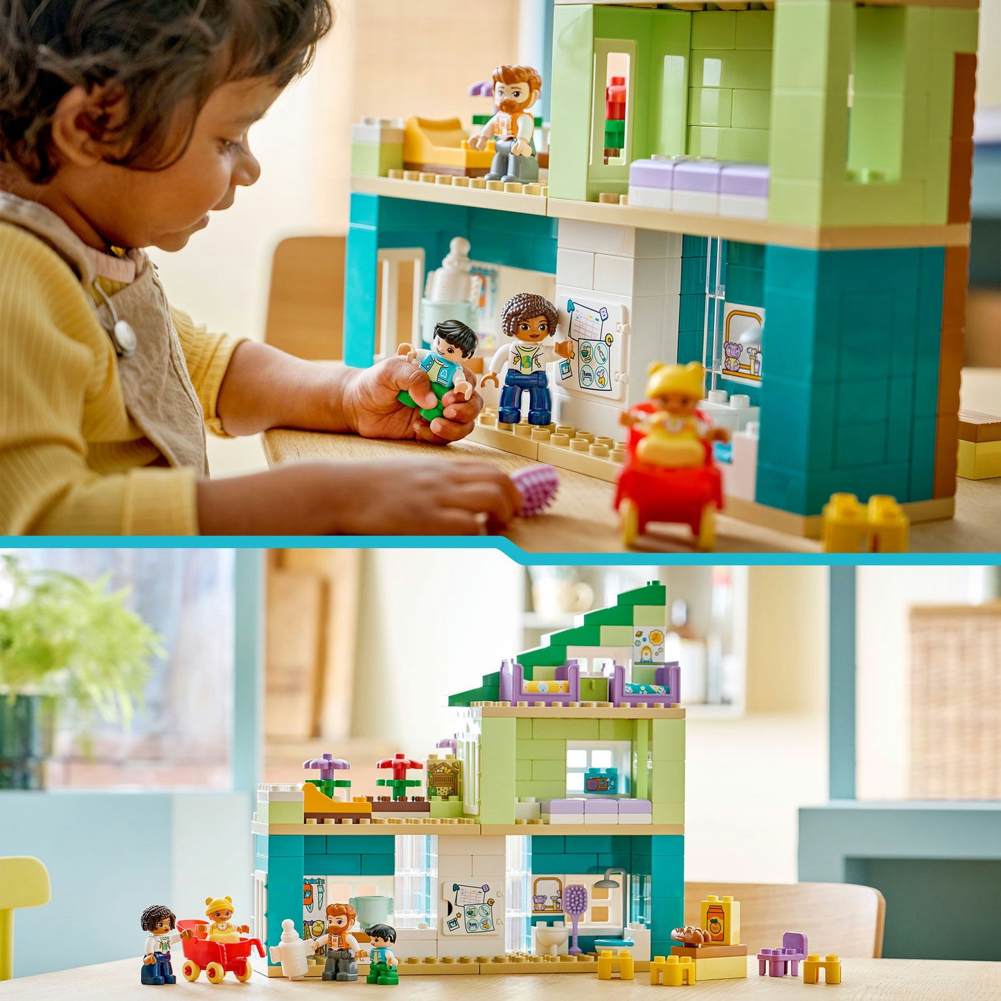 10470 DUPLO Town Modernes Familienhaus mit Figuren - 3-in-1-Set, Konstruktionsspielzeug