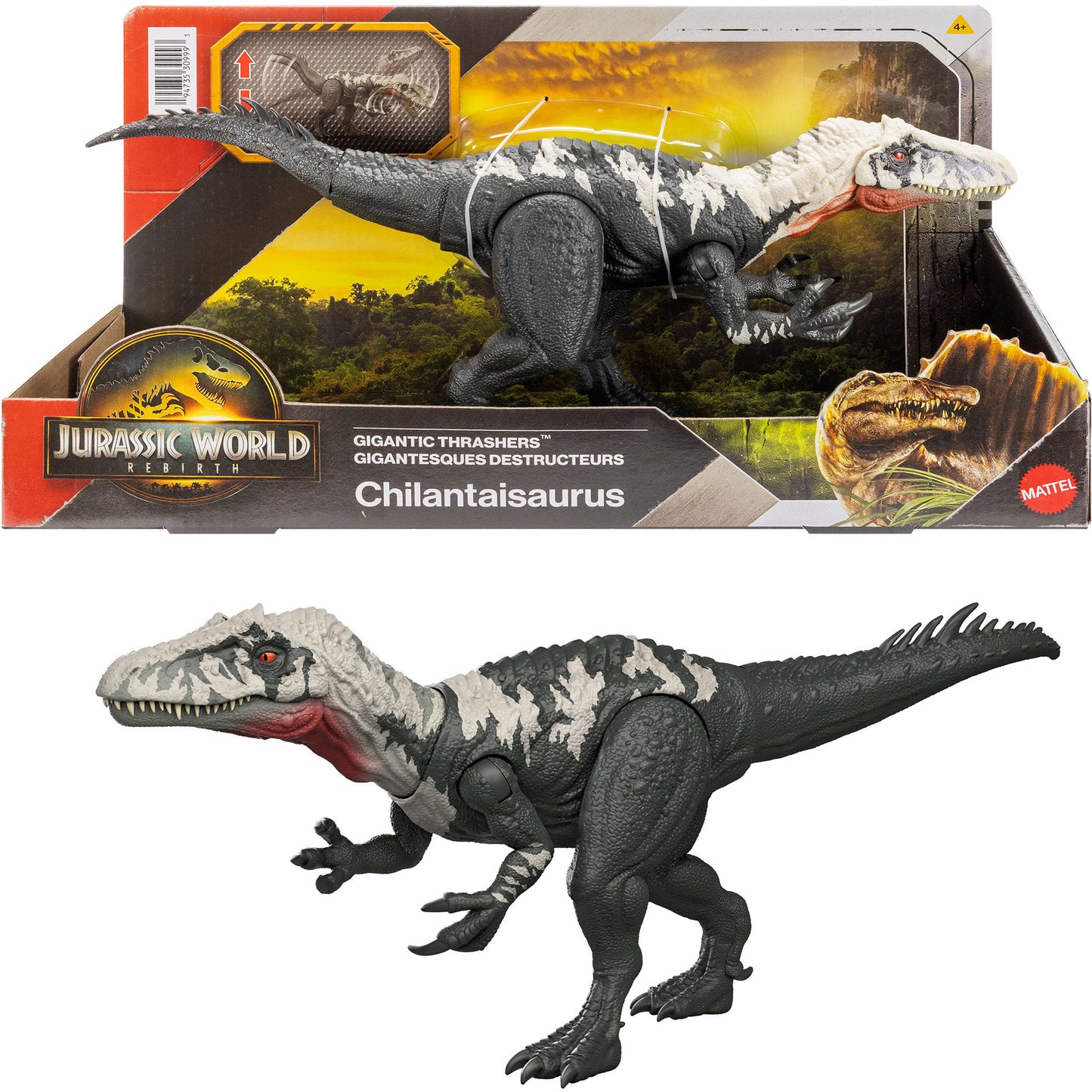 Jurassic World Gigantic Trashers Chilantaisaurus, Spielfigur