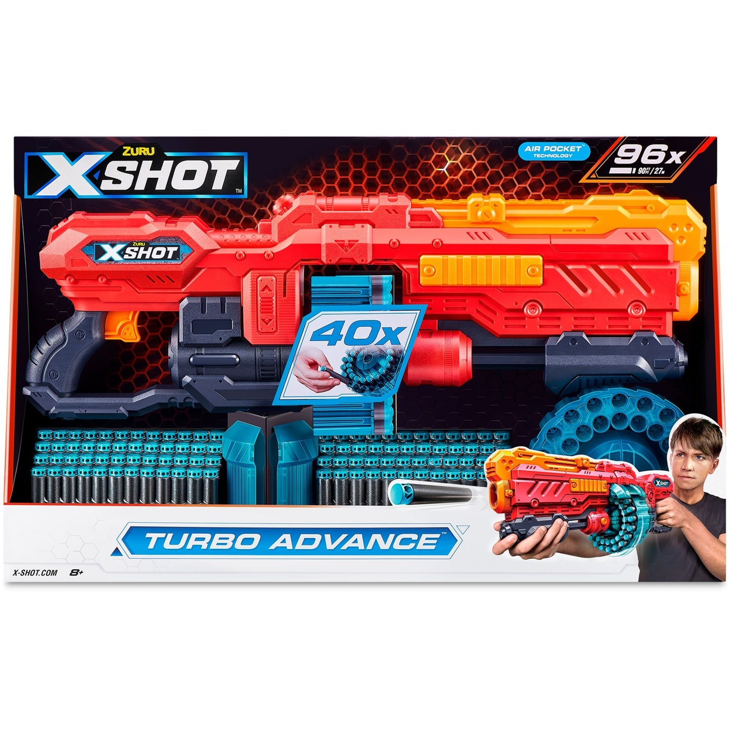 ZURU XSHOT Excel - Turbo Advance