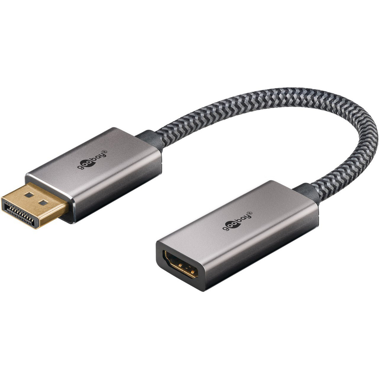 Plus DisplayPort > HDMI Adapterkabel, 4K @ 60Hz