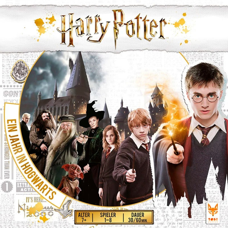 Asmodee Harry Potter: Ein Jahr in Hogwarts, Brettspiel