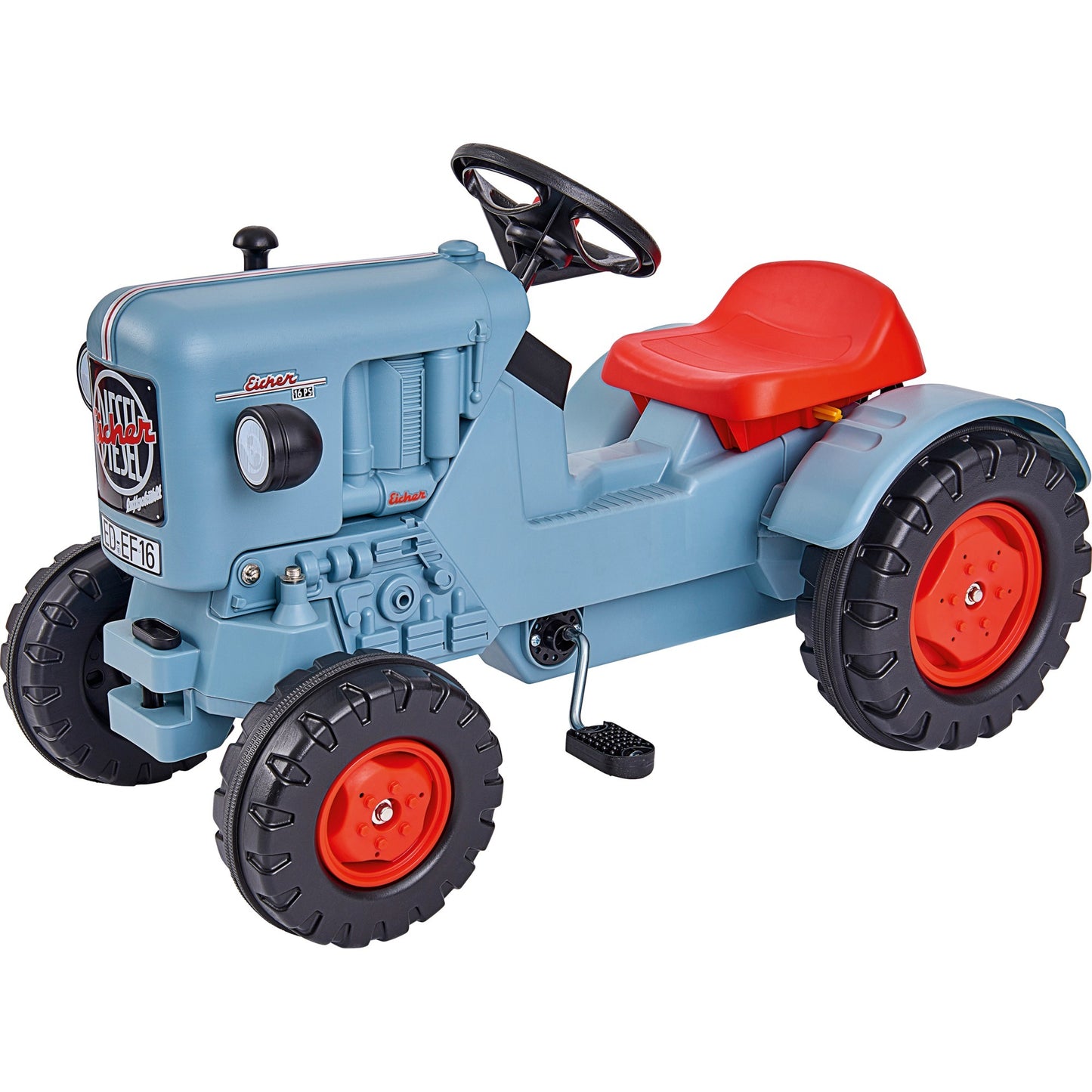 BIG Traktor Eicher Diesel ED 16 (grau/rot)